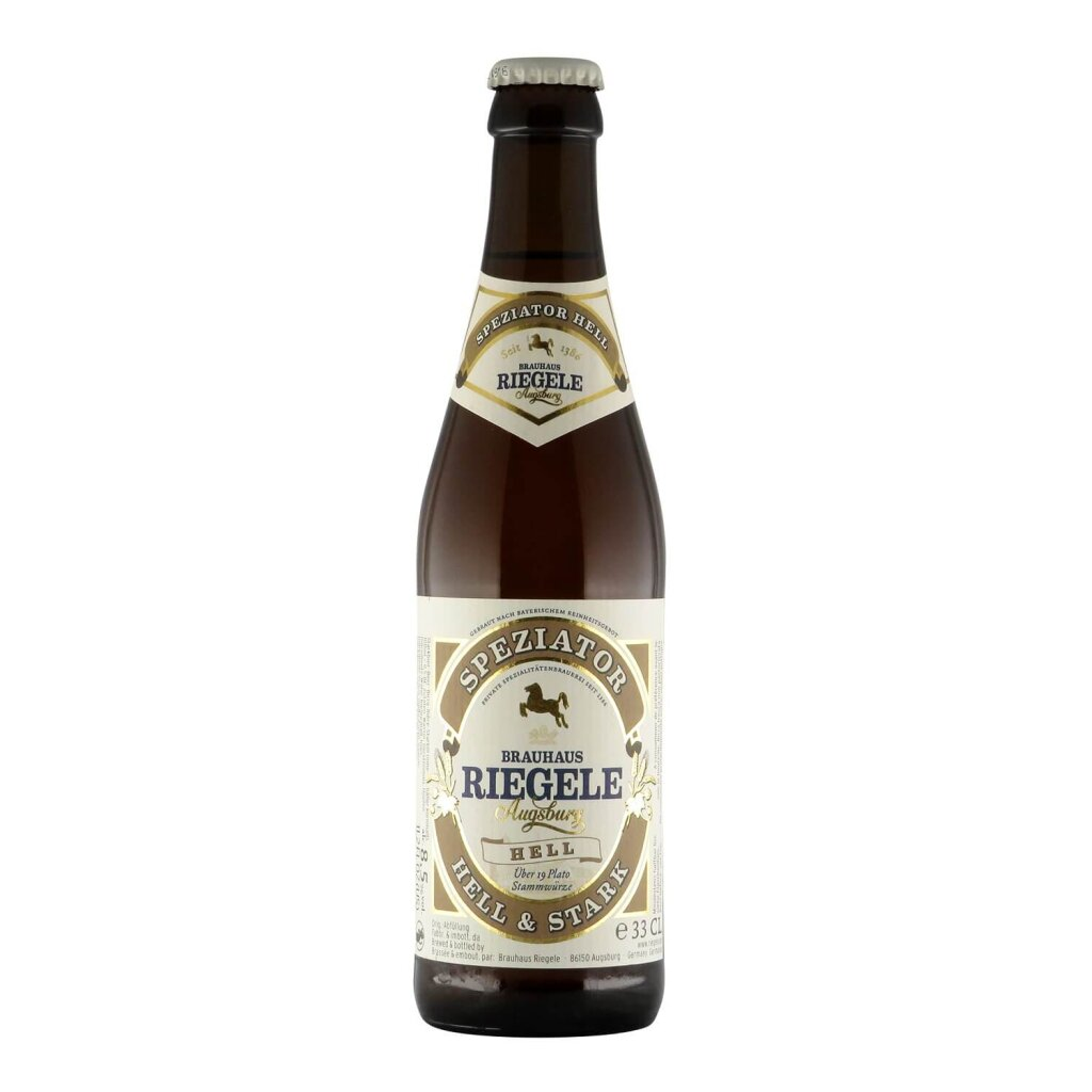 Riegele Speziator Hell 0,33l 8.5% 0.33L, Beer
