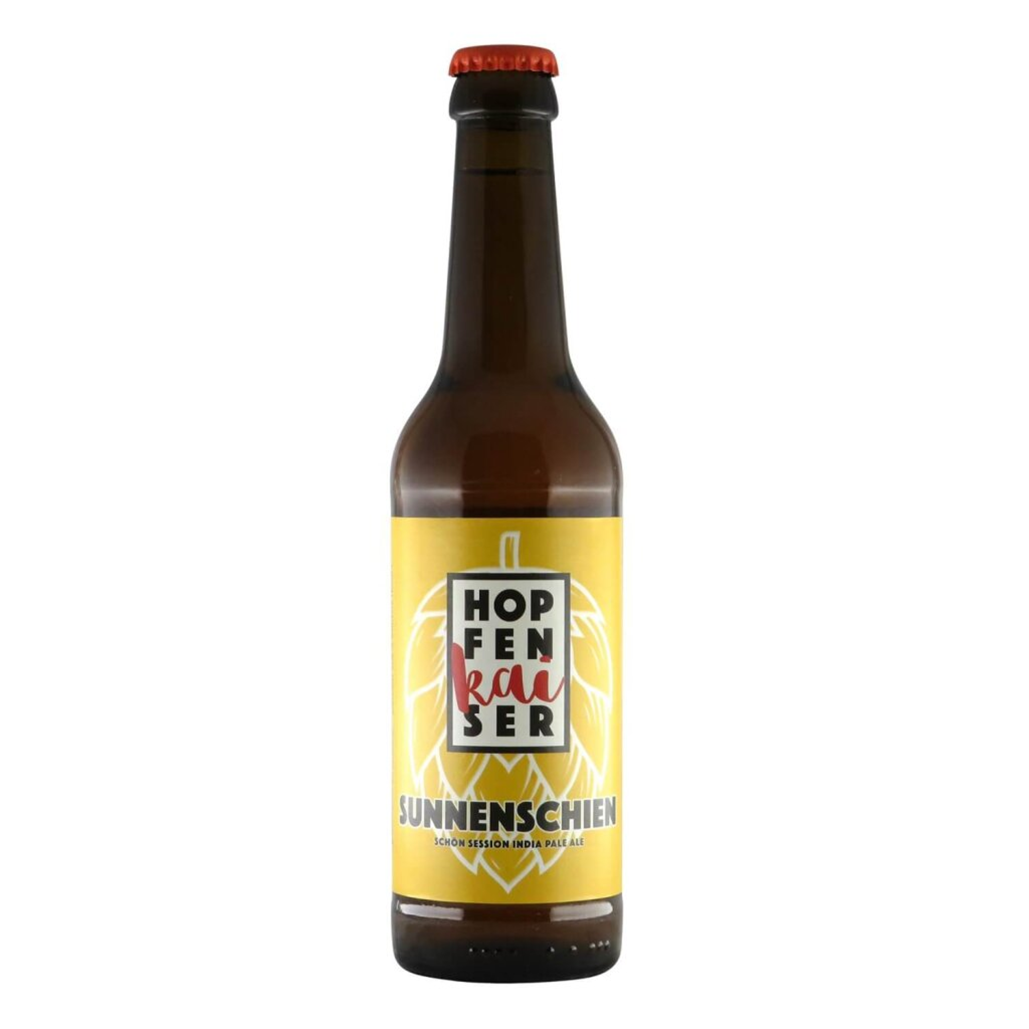 Hopfenkaiser Sunnenschien Session IPA 0,33l 5.6% 0.33L, Beer