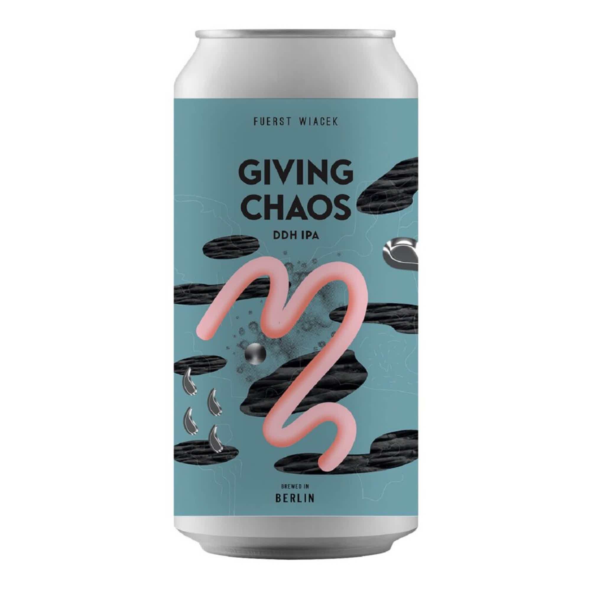 Fuerst Wiacek Giving Chaos DDH IPA (NEW BATCH 26) 0,44l 6.8% 0.44L, Beer