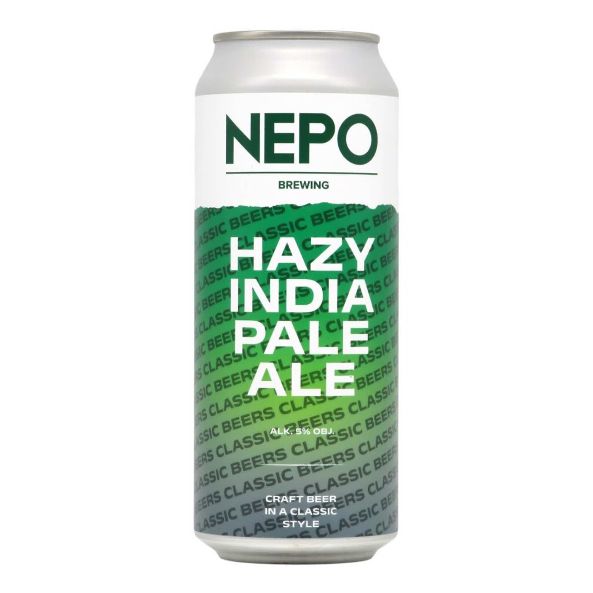 Nepomucen Hazy India Pale Ale 0,5l 5.0% 0.5L, Beer