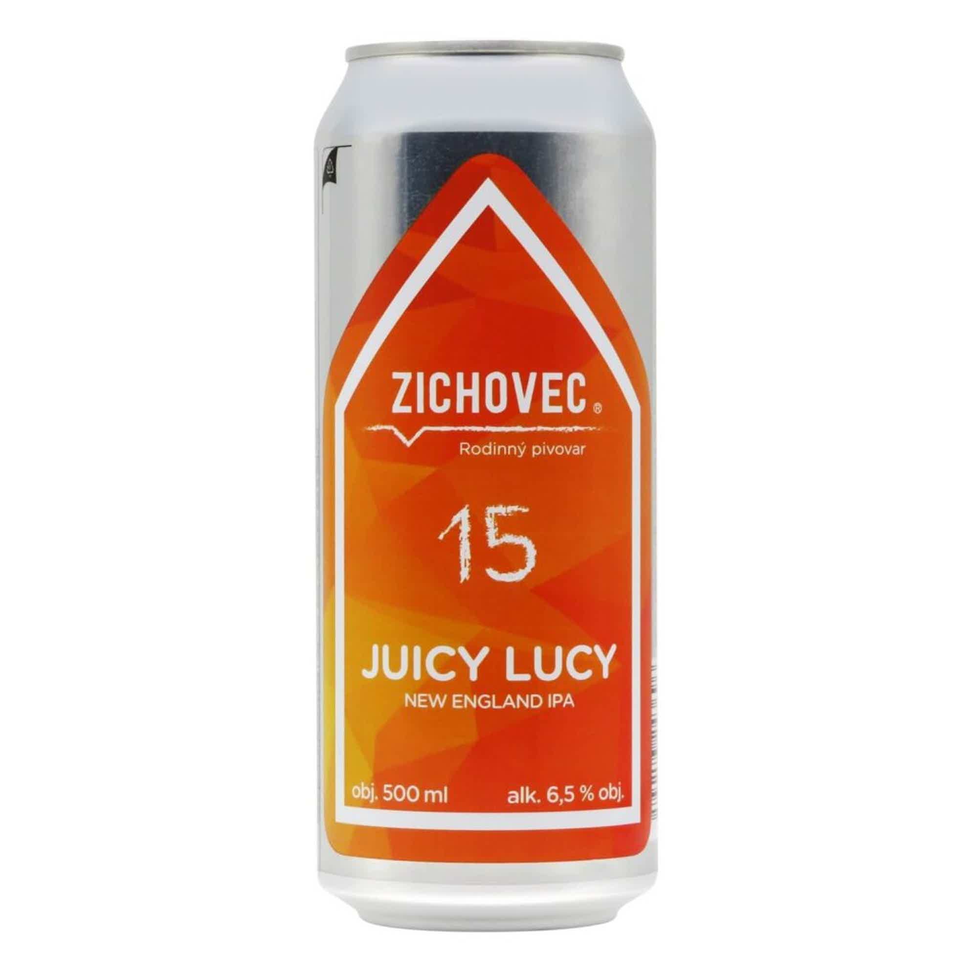 Zichovec Juicy Lucy 15 New England IPA 0,5l 6.5% 0.5L, Beer