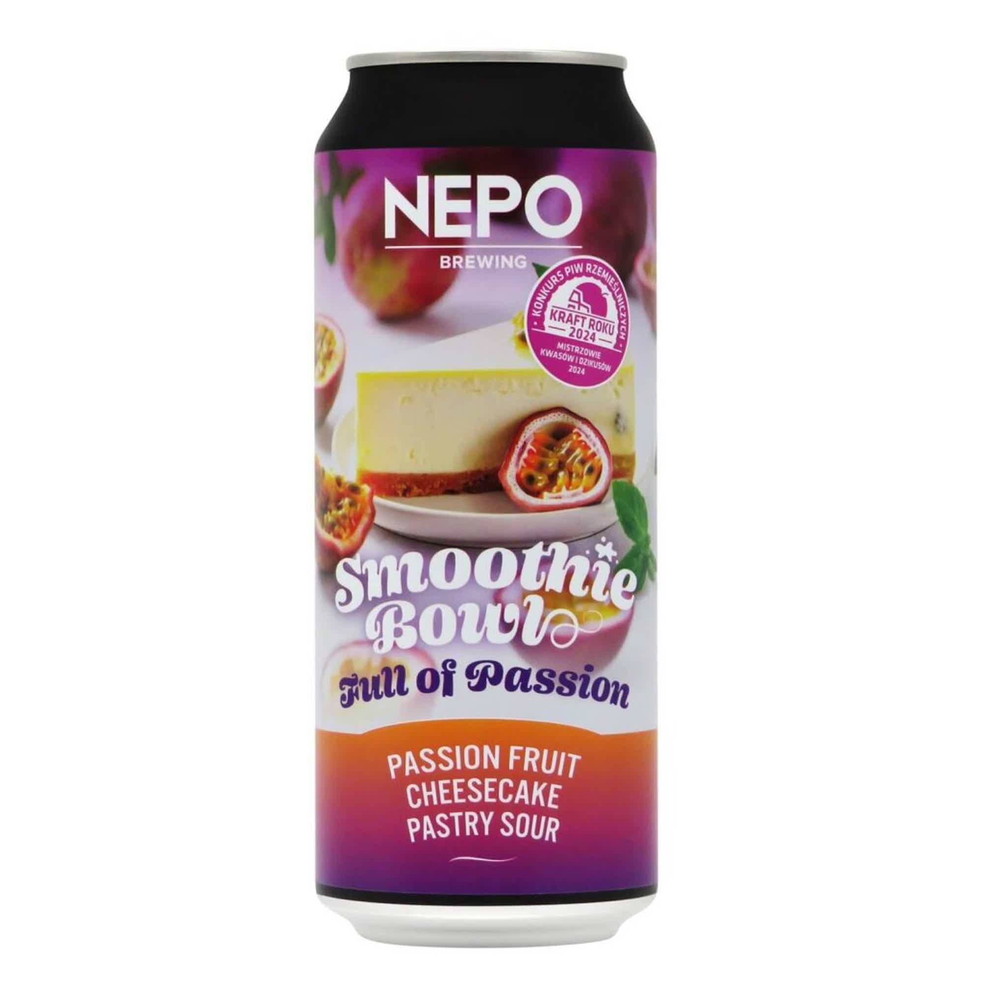 Nepomucen Smoothie Bowl - Full Of Passion Pastry Sour 0,5l 5.3% 0.5L, Beer