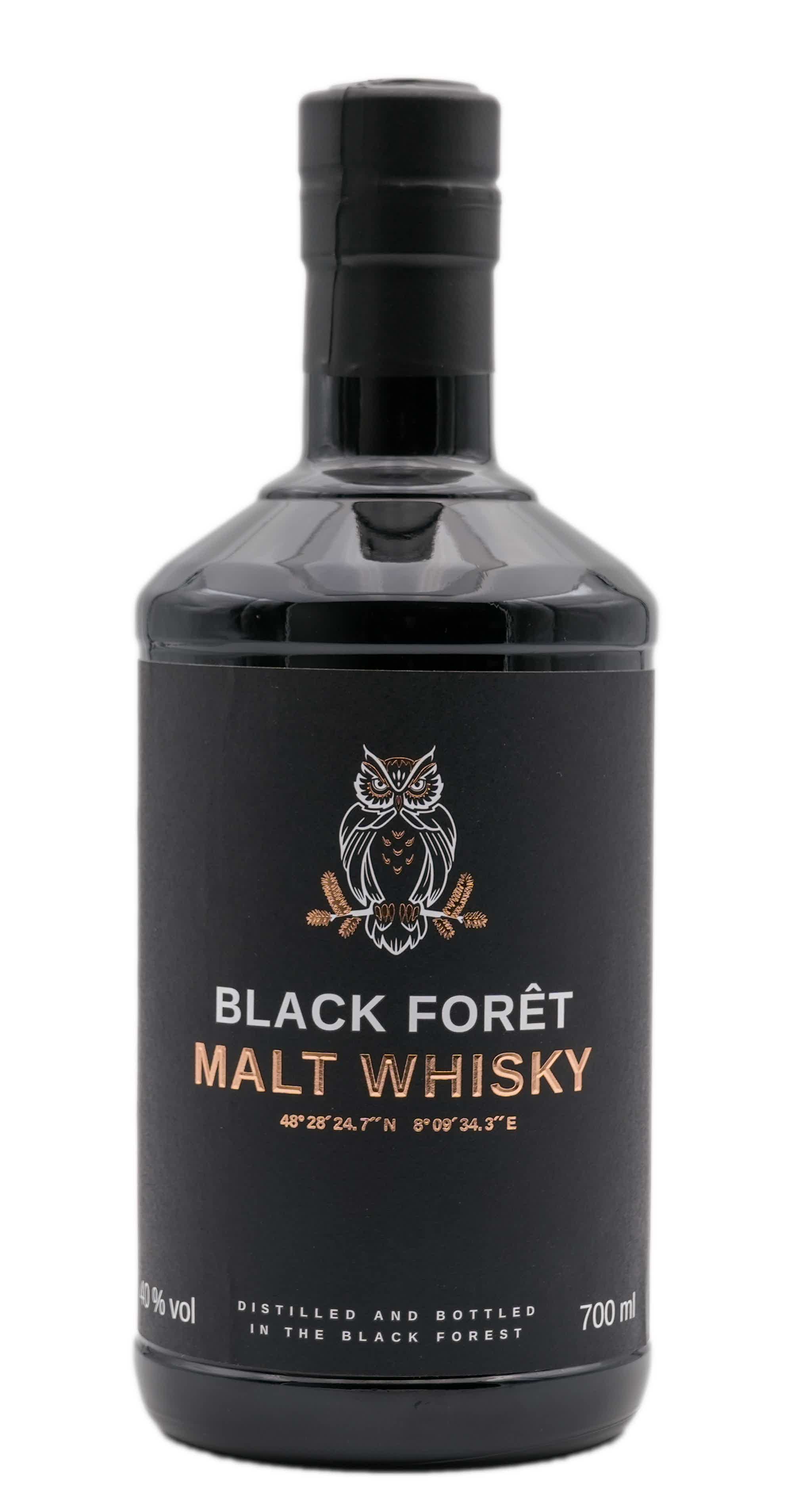 Black Forêt Malt Whisky 40.0% 0.7L, Spirits