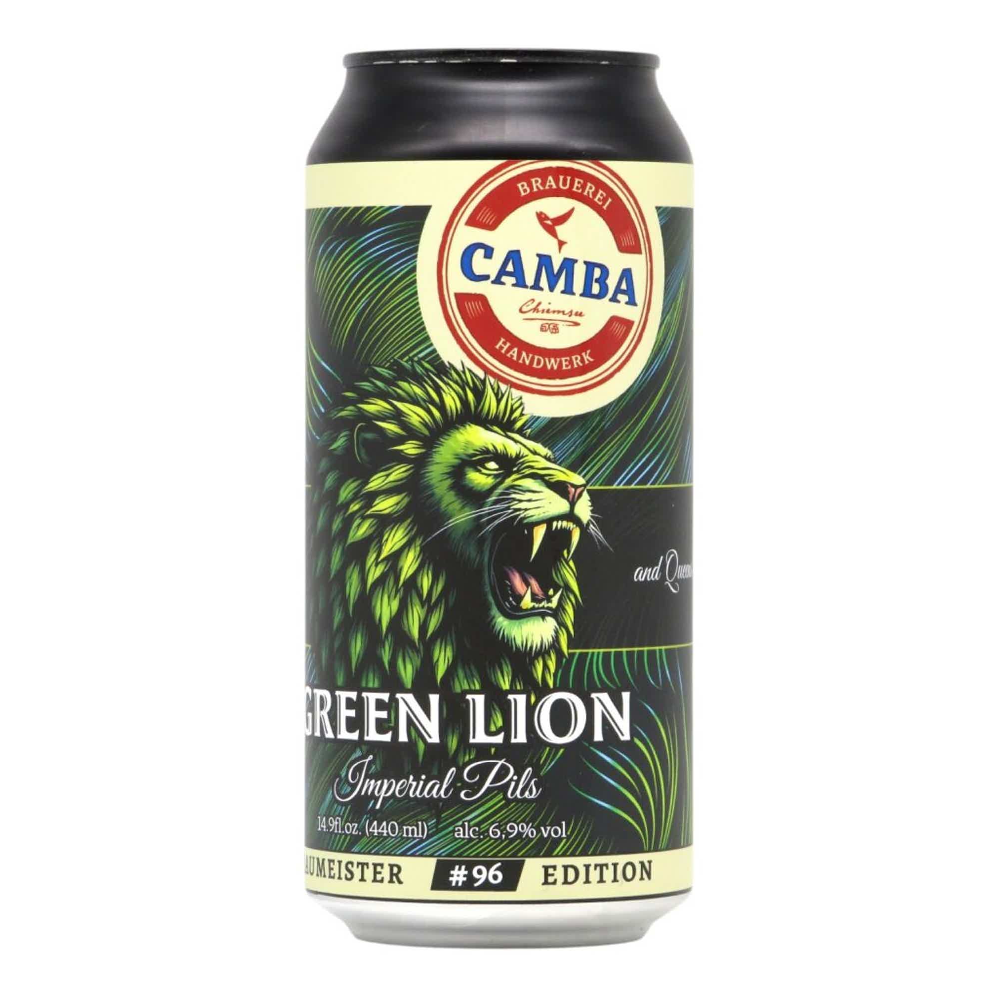 Camba BME #96 Green Lion Imperial Pils 0,44l 6.9% 0.44L, Beer
