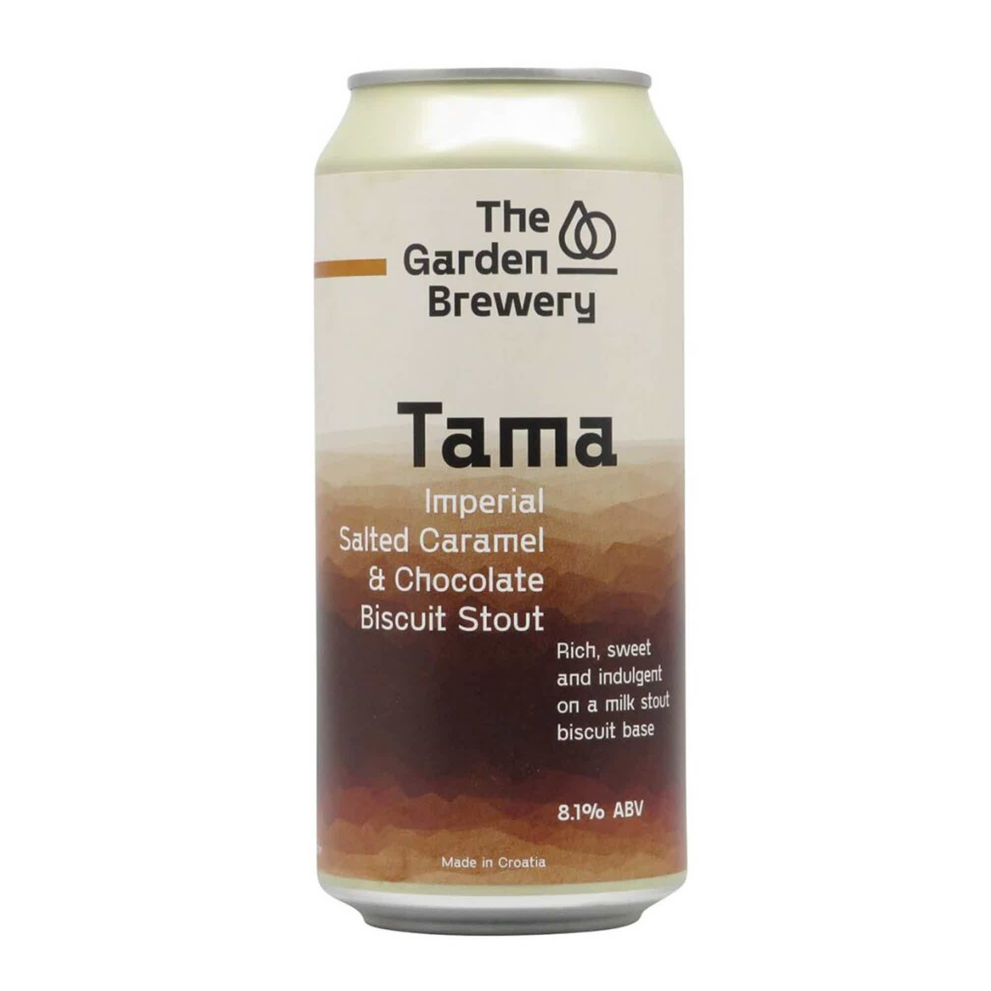 The Garden Brewery Tama Imperial Salted Caramel & Chocolate Biscuit Stout 0,44l 8.1% 0.44L, Beer