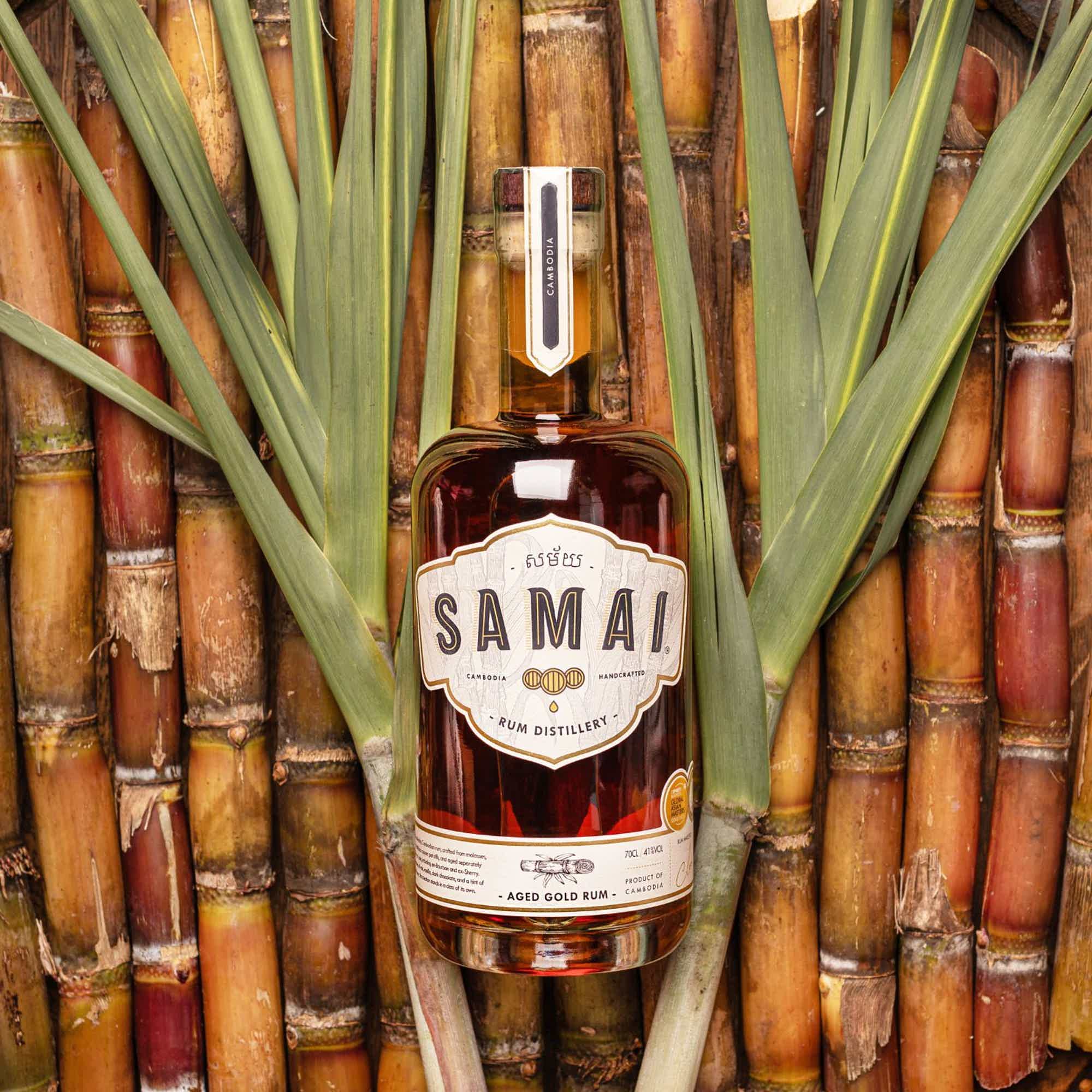 Samai Gold Rum 0,7l. 41.0% 0.7L, Spirits