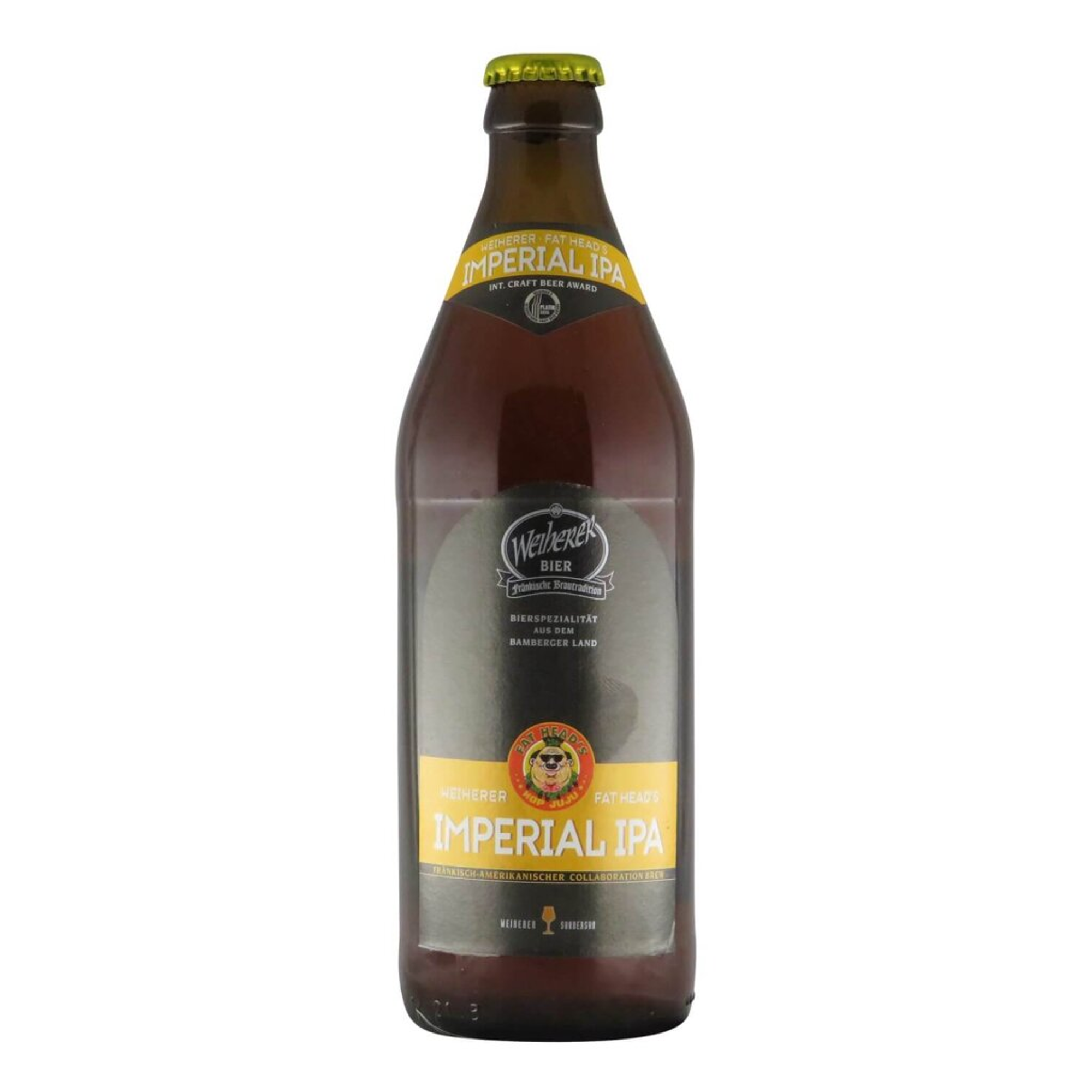 Weiherer/Fat Head's Imperial IPA 0,5l 9.0% 0.5L, Beer
