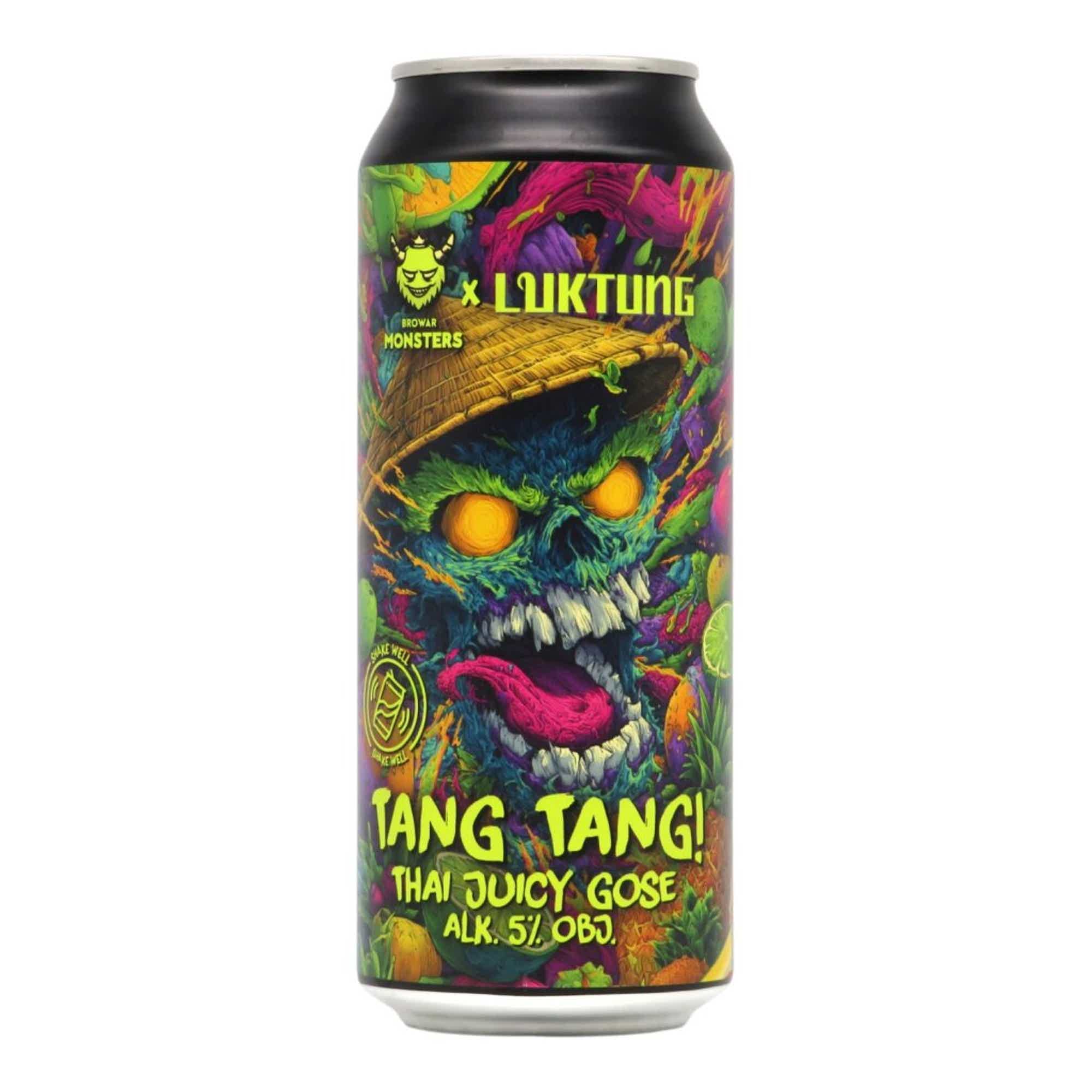 Browar Monsters Tang Tang! Thai Juicy Gose 0,5l 5.0% 0.5L, Beer