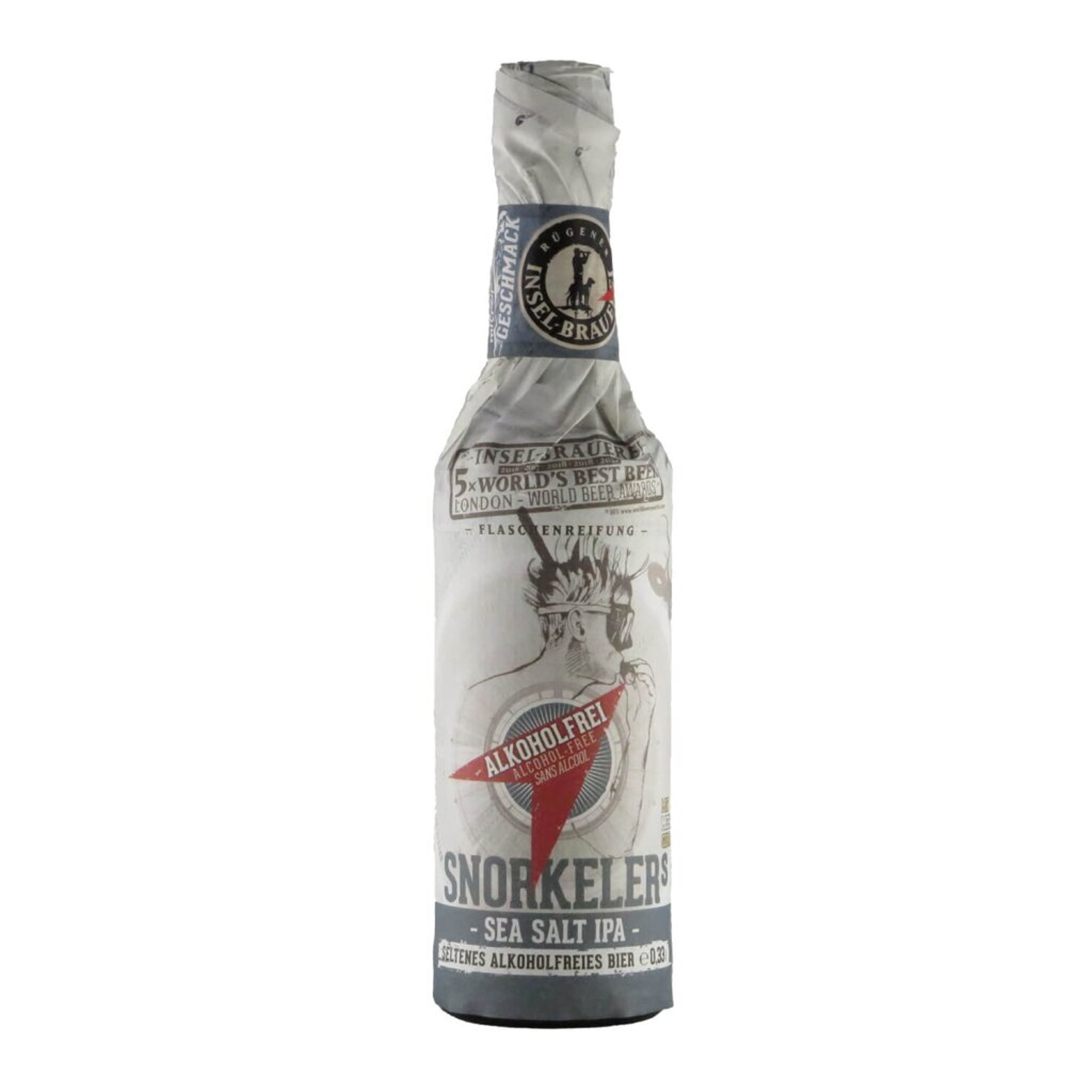 Insel-Brauerei Snorkelers Sea Salt IPA alkoholfrei 0,33l 0.5% 0.33L, Beer