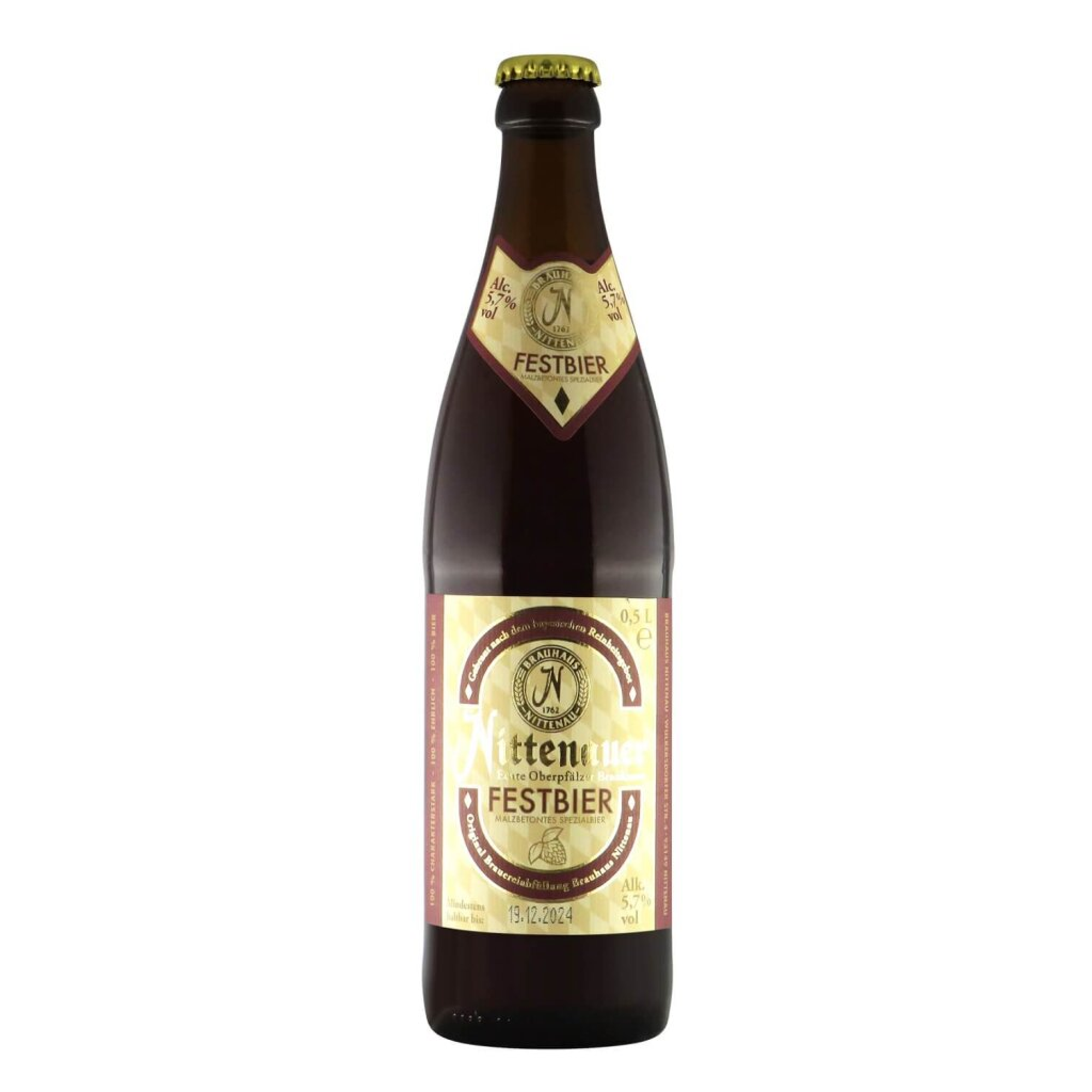 Nittenauer Festbier 0,5l 5.7% 0.5L, Beer
