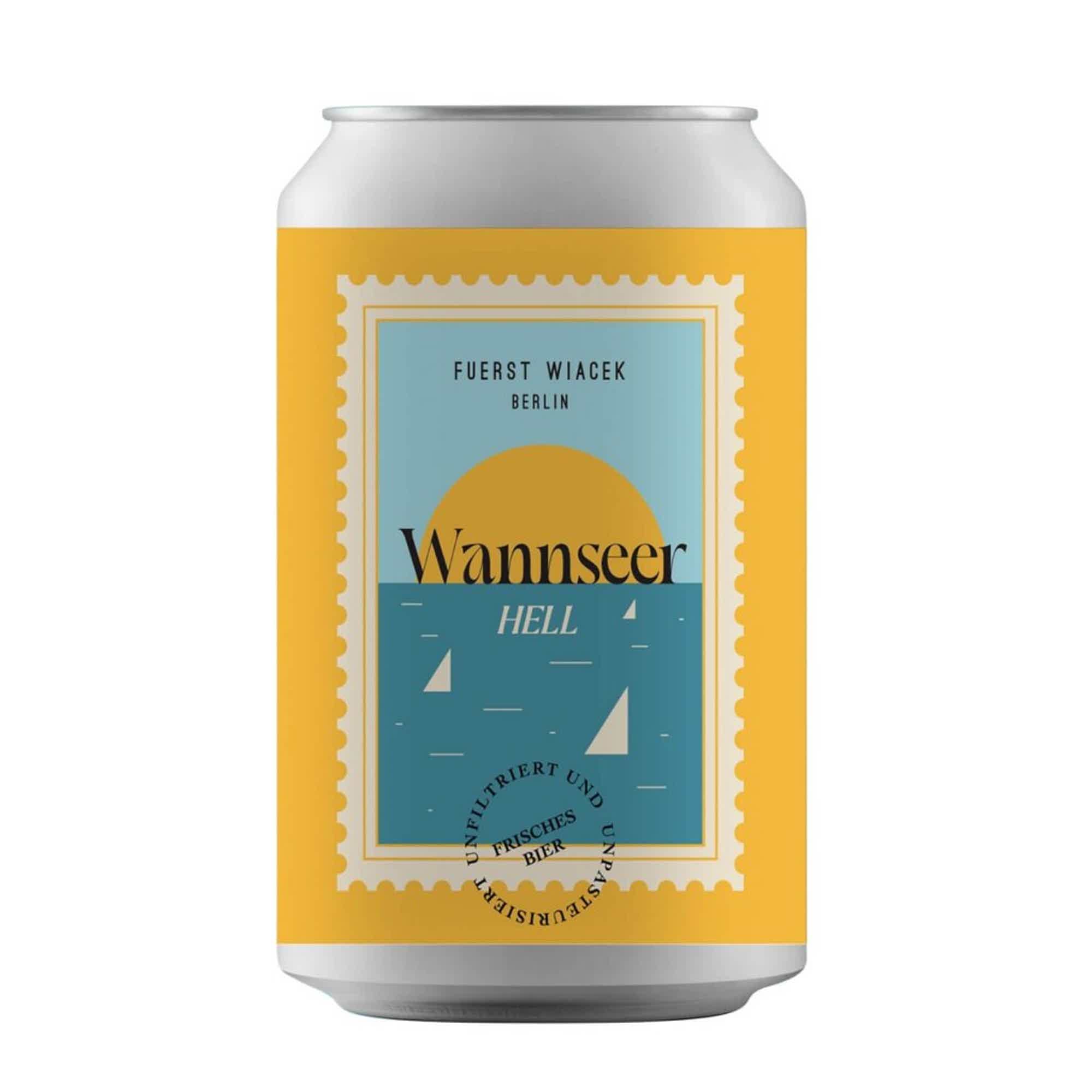 Fuerst Wiacek Wannseer Hell 0,33l 5.0% 0.33L, Beer