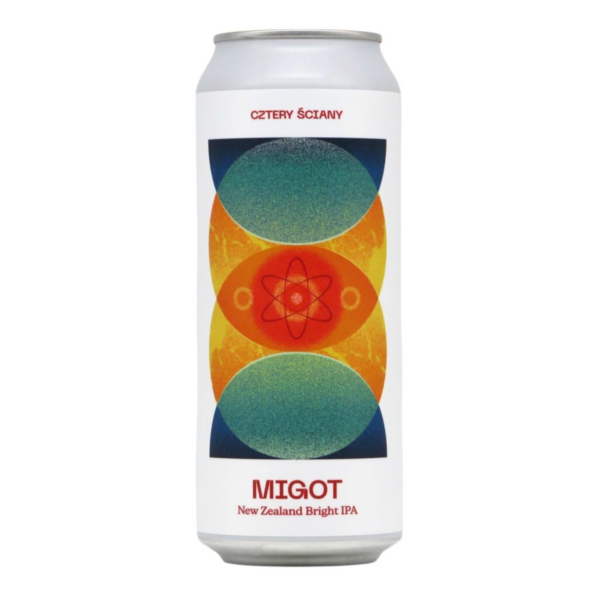 Four Walls MIGOT New Zealand Bright IPA 0,5l 6.9% 0.5L, Beer