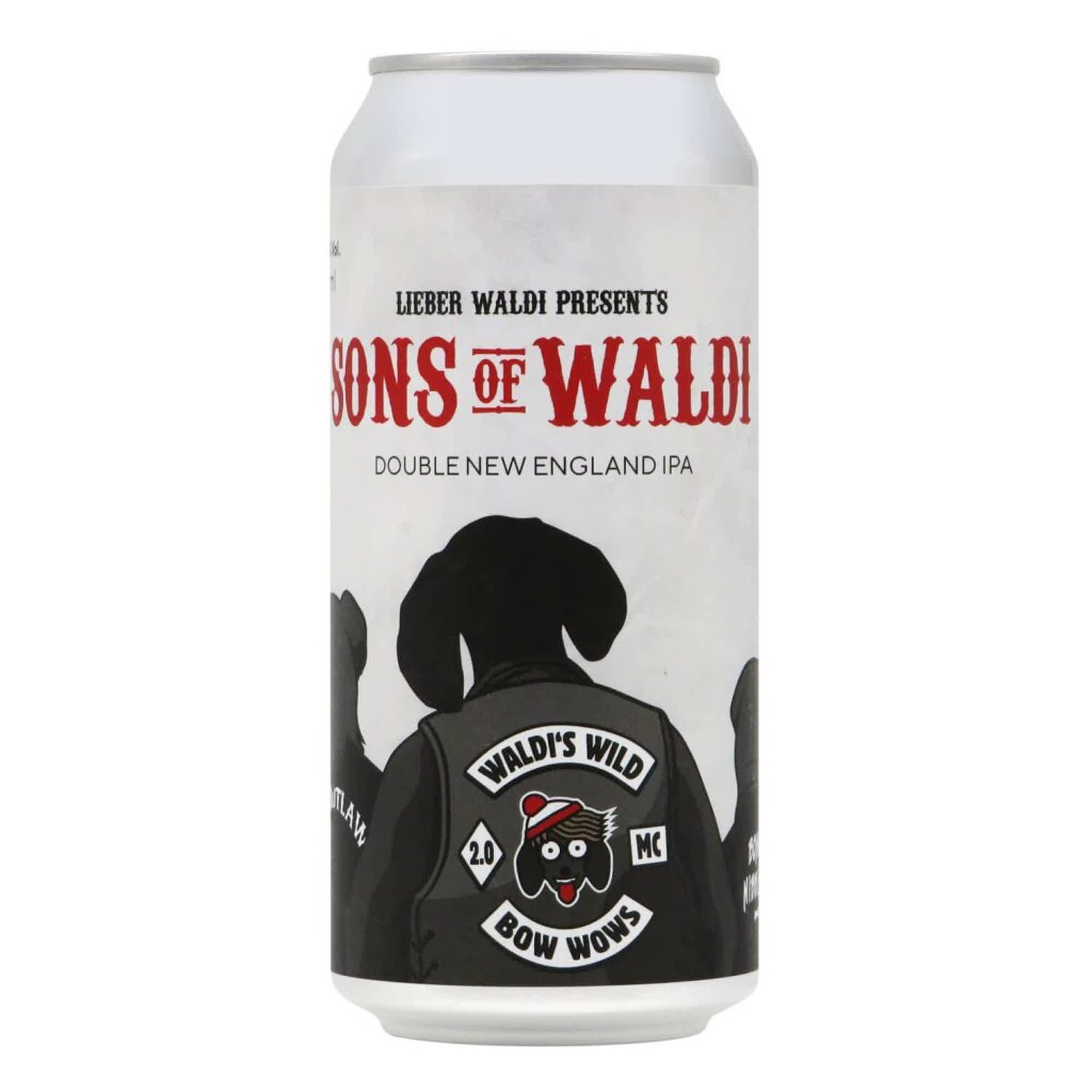 Lieber Waldi Sons Of Waldi Double NEIPA 0,44l 8.0% 0.44L, Beer
