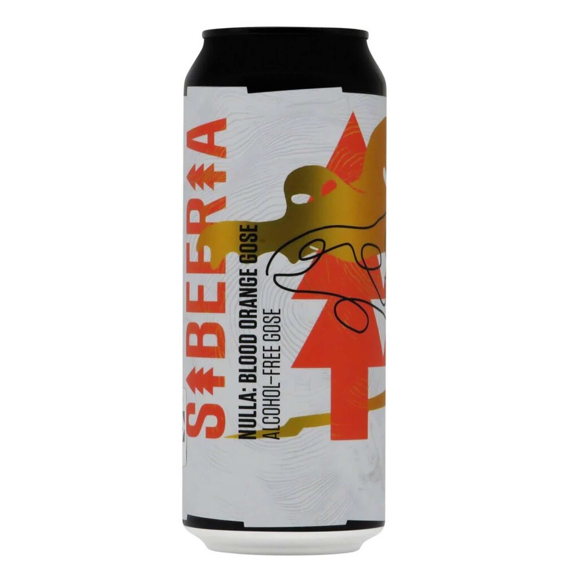 Sibeeria x Orca x Freigeist Nulla Blood Orange Gose Alkoholfrei 0,5l 0.5% 0.5L, Beer