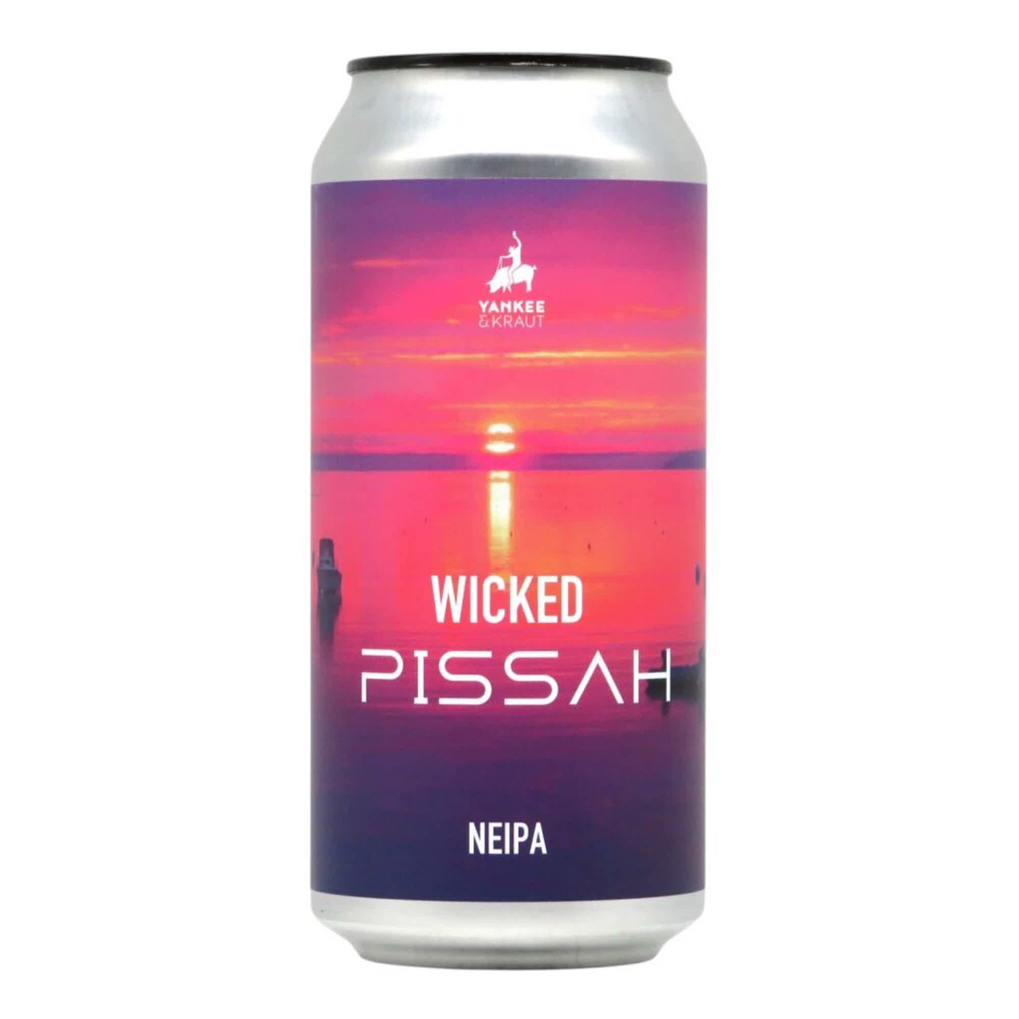 Yankee & Kraut Wicked Pissah NEIPA 0,44l 6.2% 0.44L, Beer