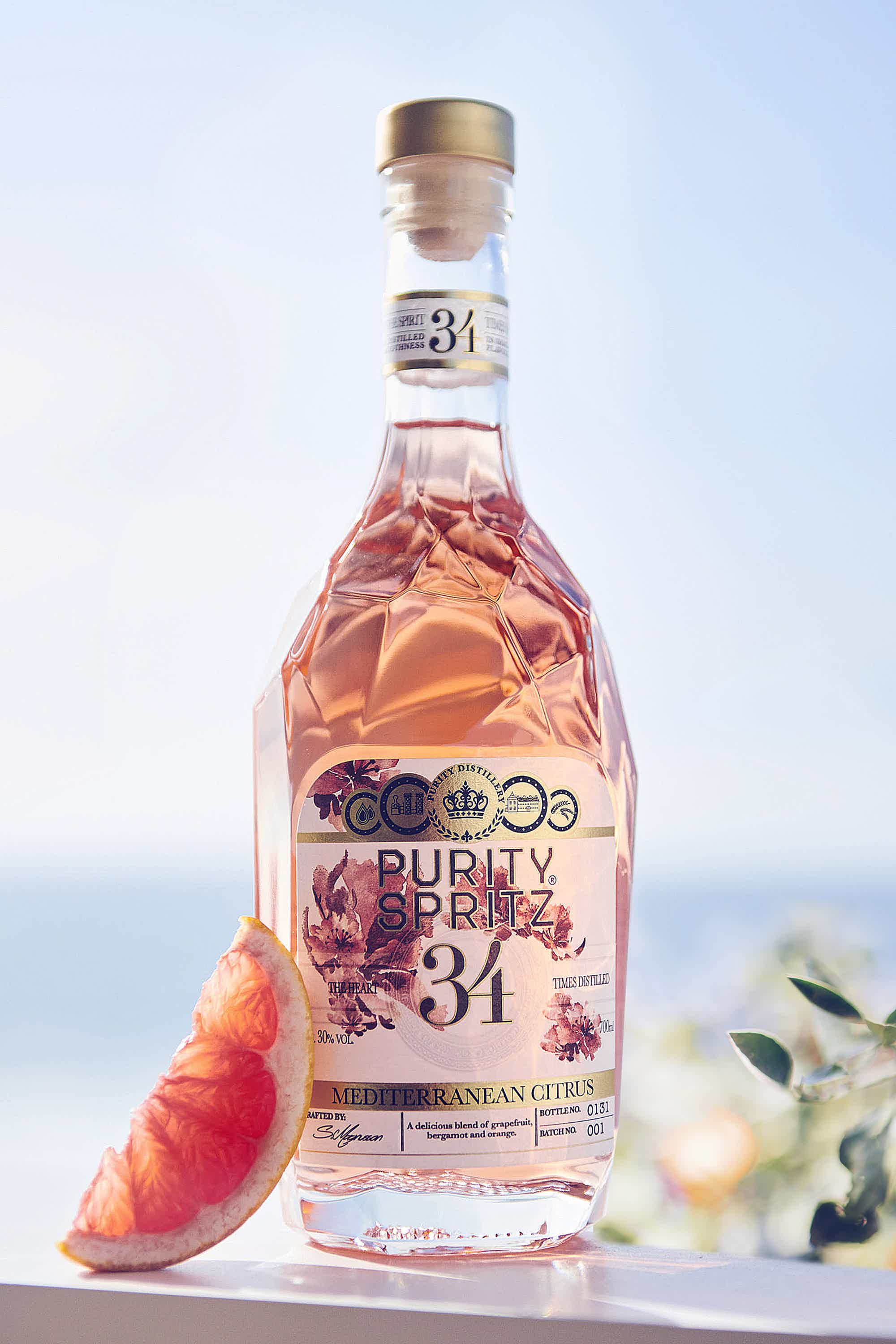 Purity Mediterranean Citrus Flavored Vodka 700 ml 30.0% 0.7L, Spirits