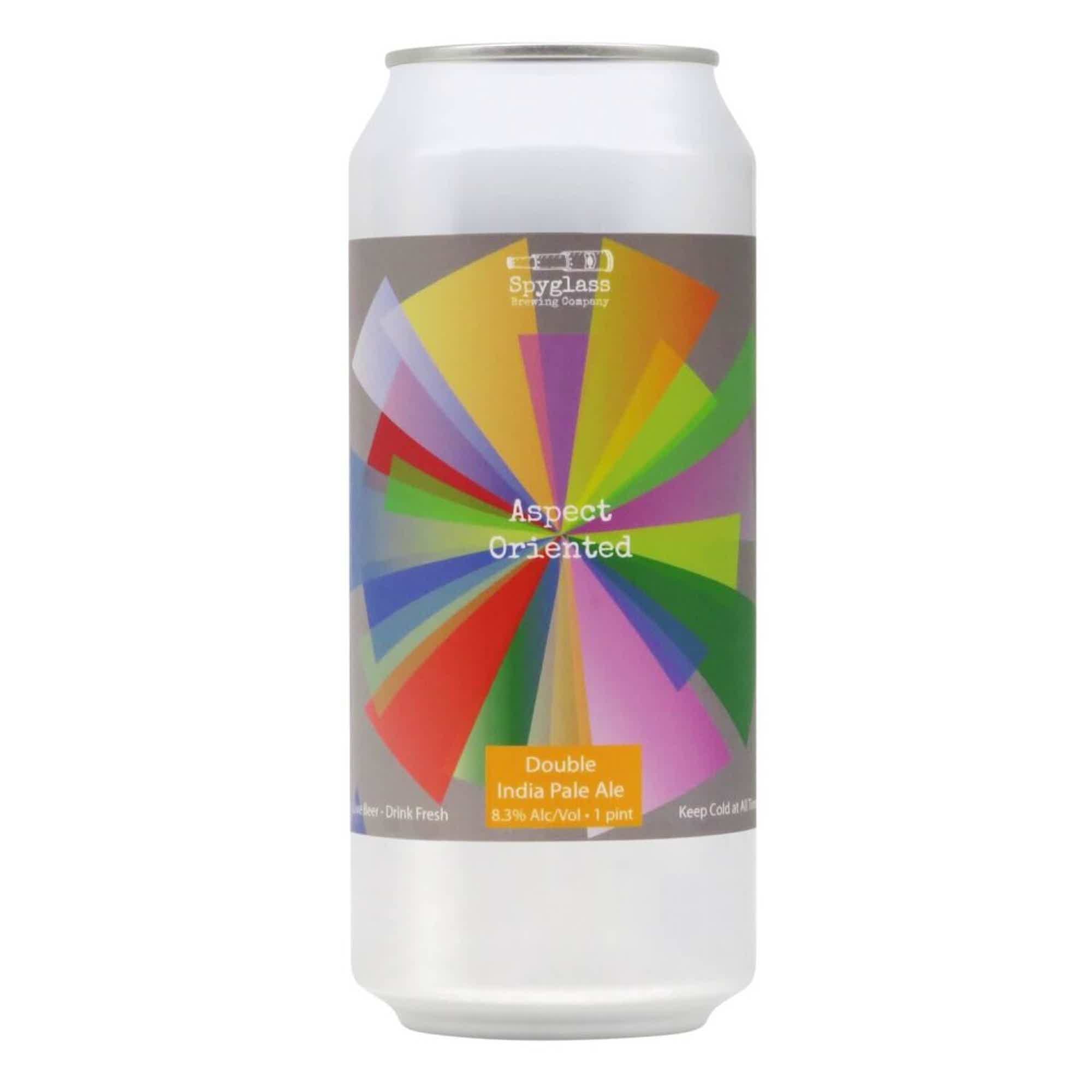 Spyglass Aspect Oriented Double New England IPA 0,473l 8.3% 0.473L, Beer