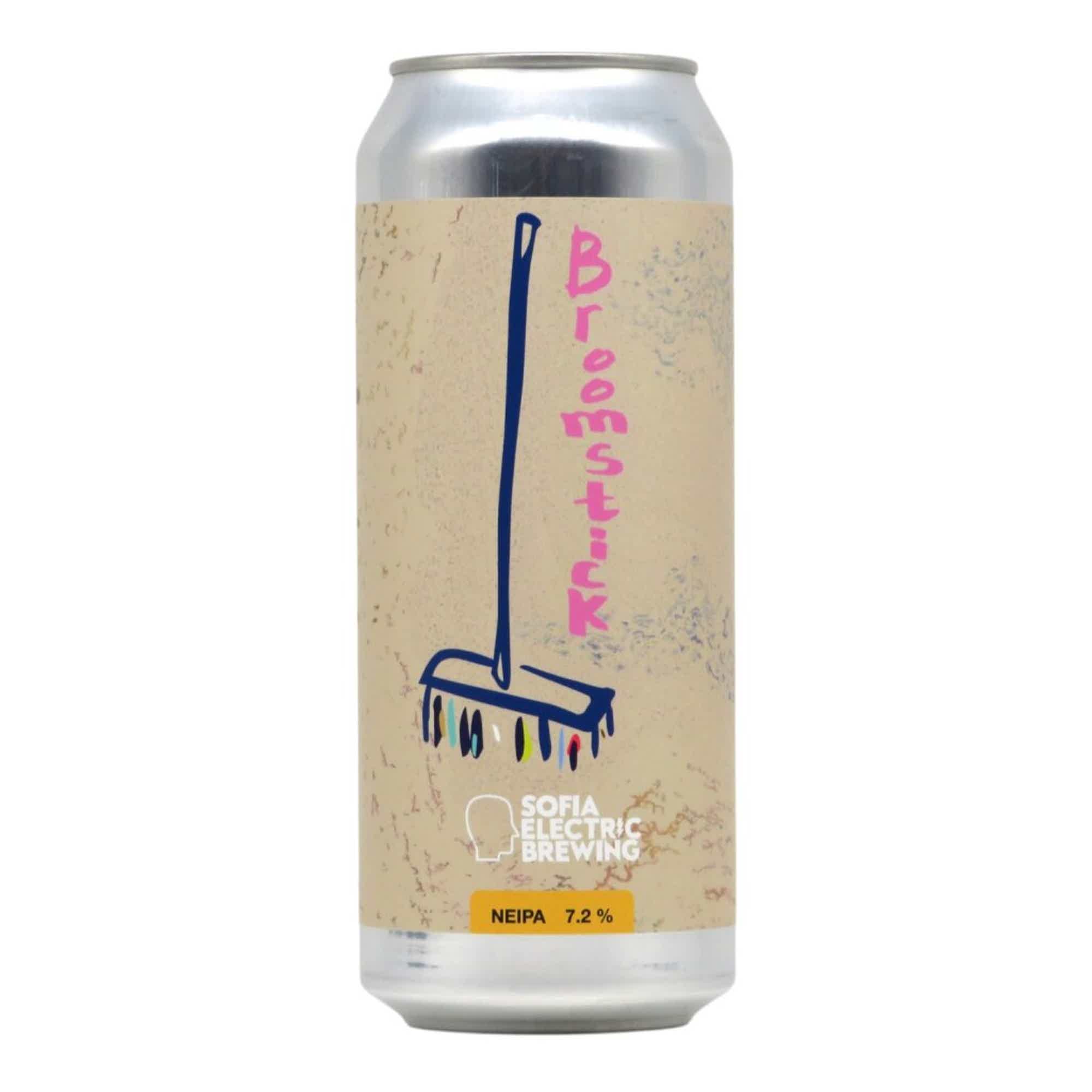 Sofia Electric Broomstick DDH NEIPA 0,5l 7.2% 0.5L, Beer