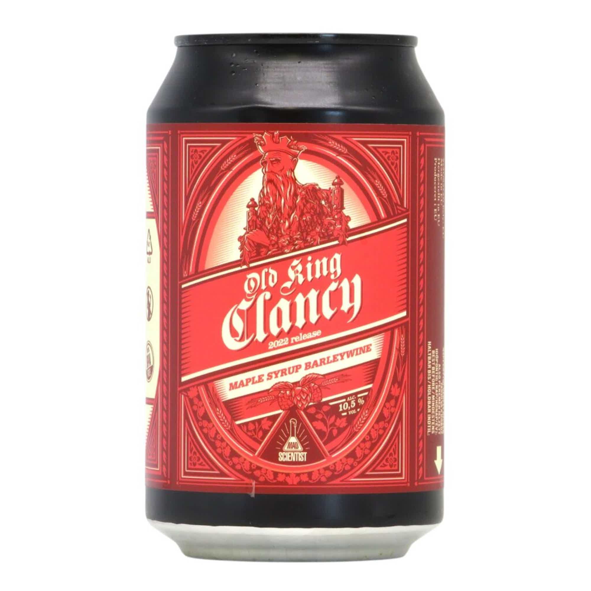 Mad Scientist Old King Clancy Maple Syrup Barley Wine 0,33l 10.5% 0.33L, Beer