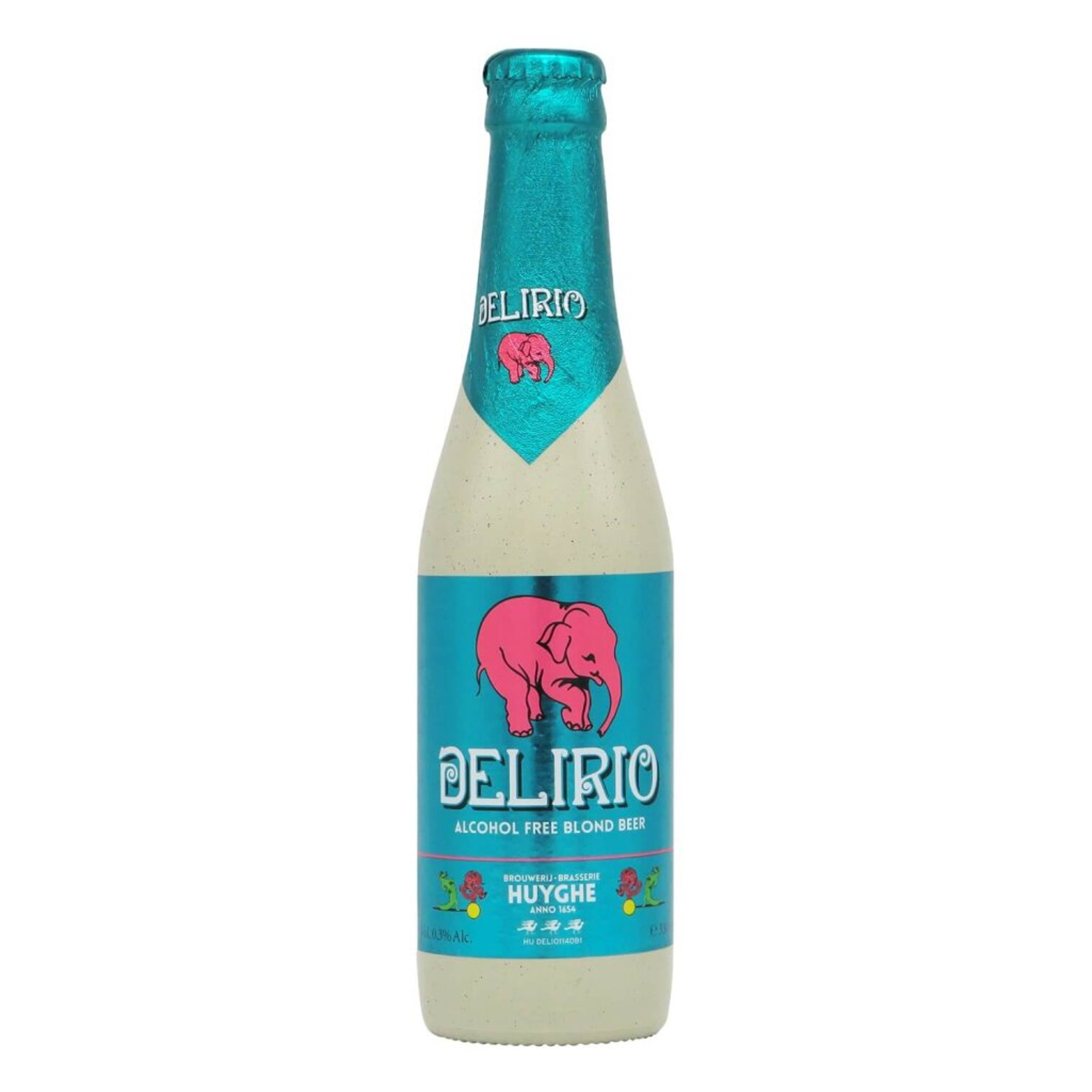 Huyghe Delirium Delirio Alkoholfrei 0,33l 0.3% 0.33L, Beer