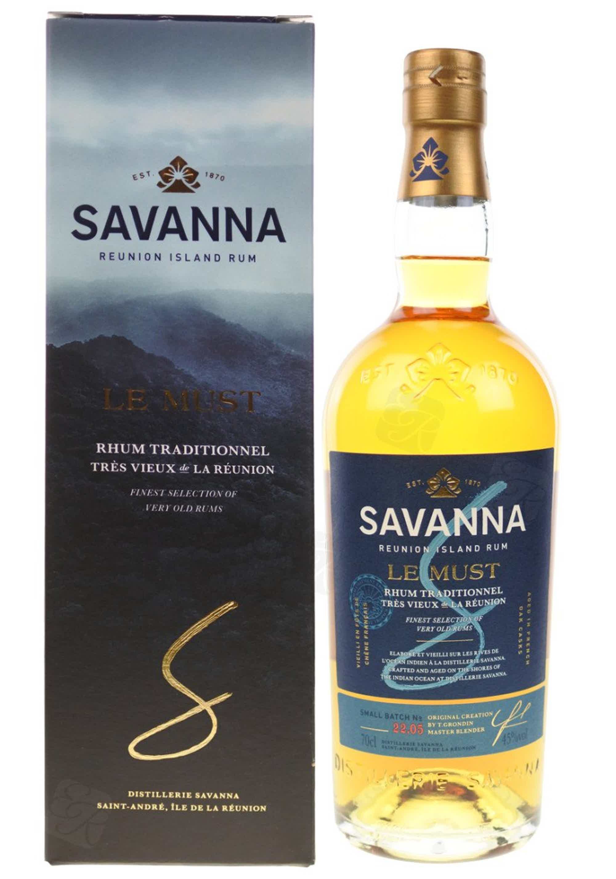 Savanna Le Must 45.0% 0.7L, Spirits