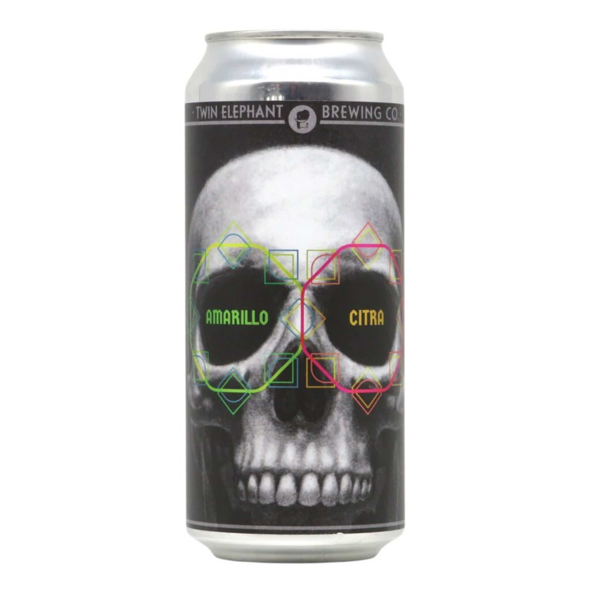 Twin Elephant Nosh: Citra & Amarillo NEIPA 0,473l 7.1% 0.473L, Beer