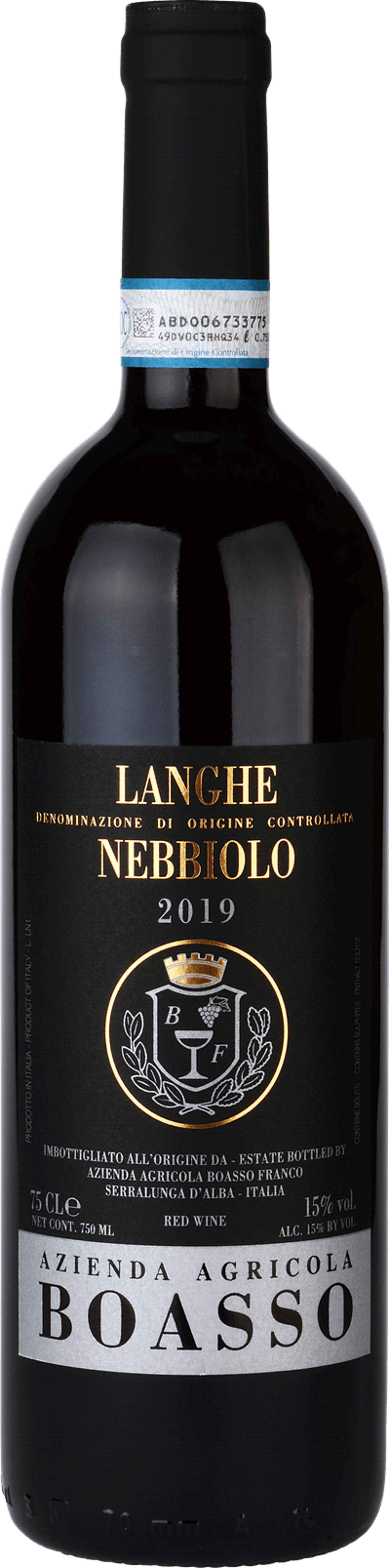 Boasso Langhe Nebbiolo 14.0% 0.75L, Wine