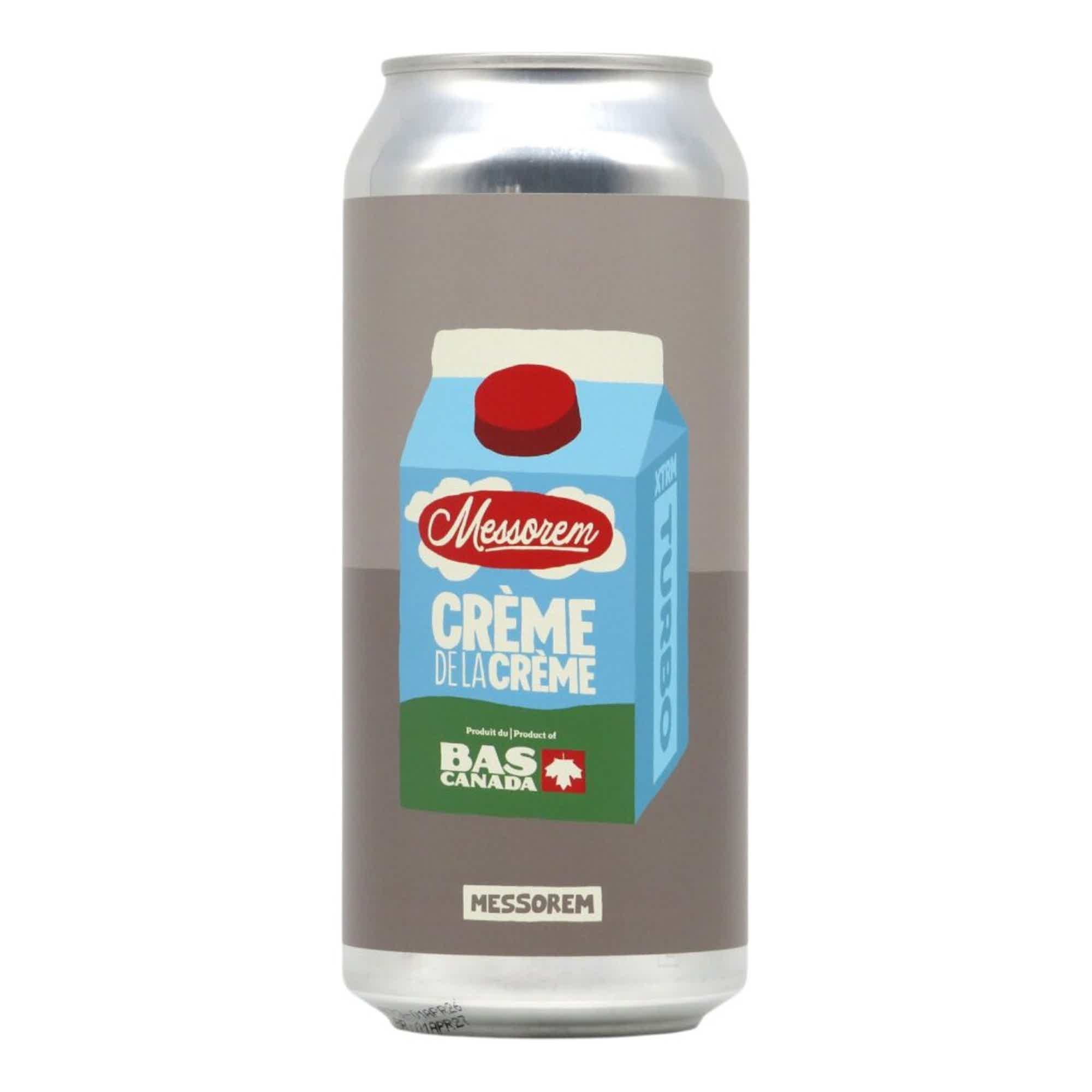 Messorem/Brasserie du Bas-Canada Crème De La Crème - XTRM TURBO Double NEIPA 0,473l 8.0% 0.473L, Beer