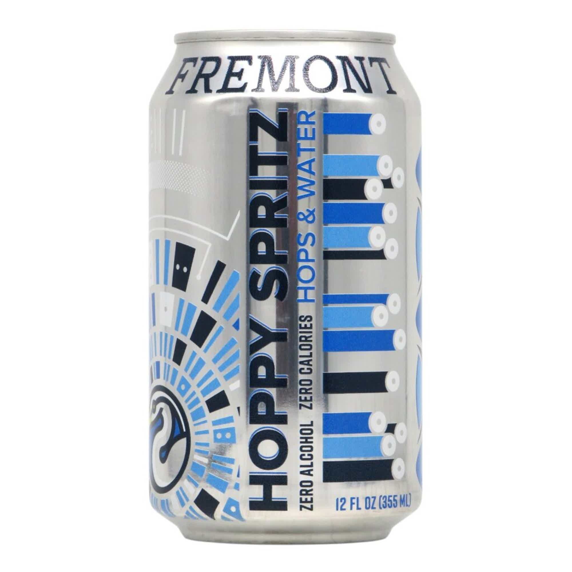 Fremont Hoppy Spritz Non-Alcoholic Hop Water 0,355l 0.0% 0.355L, Beer