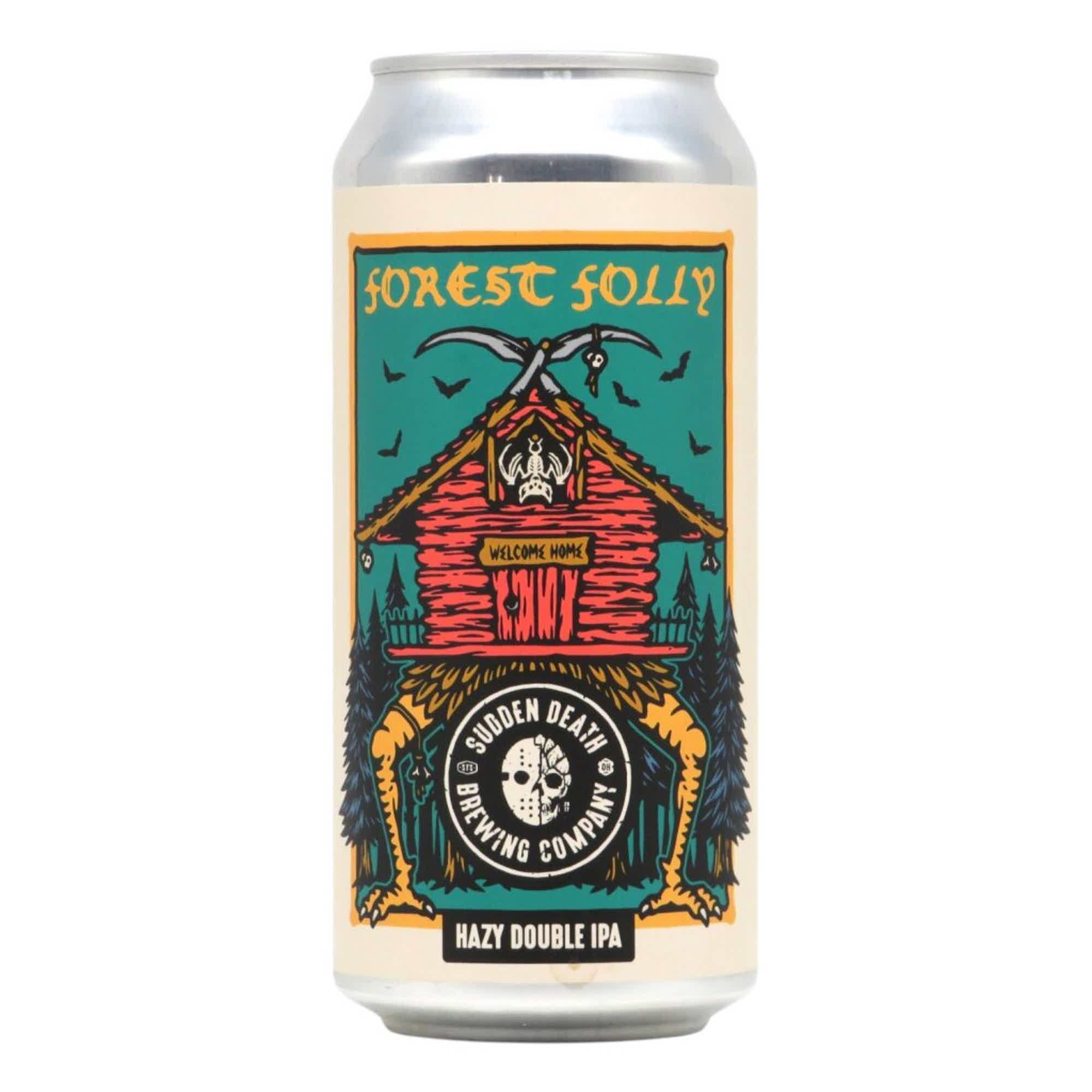 Sudden Death Forest Folly Hazy DIPA 0,44l 8.0% 0.44L, Beer