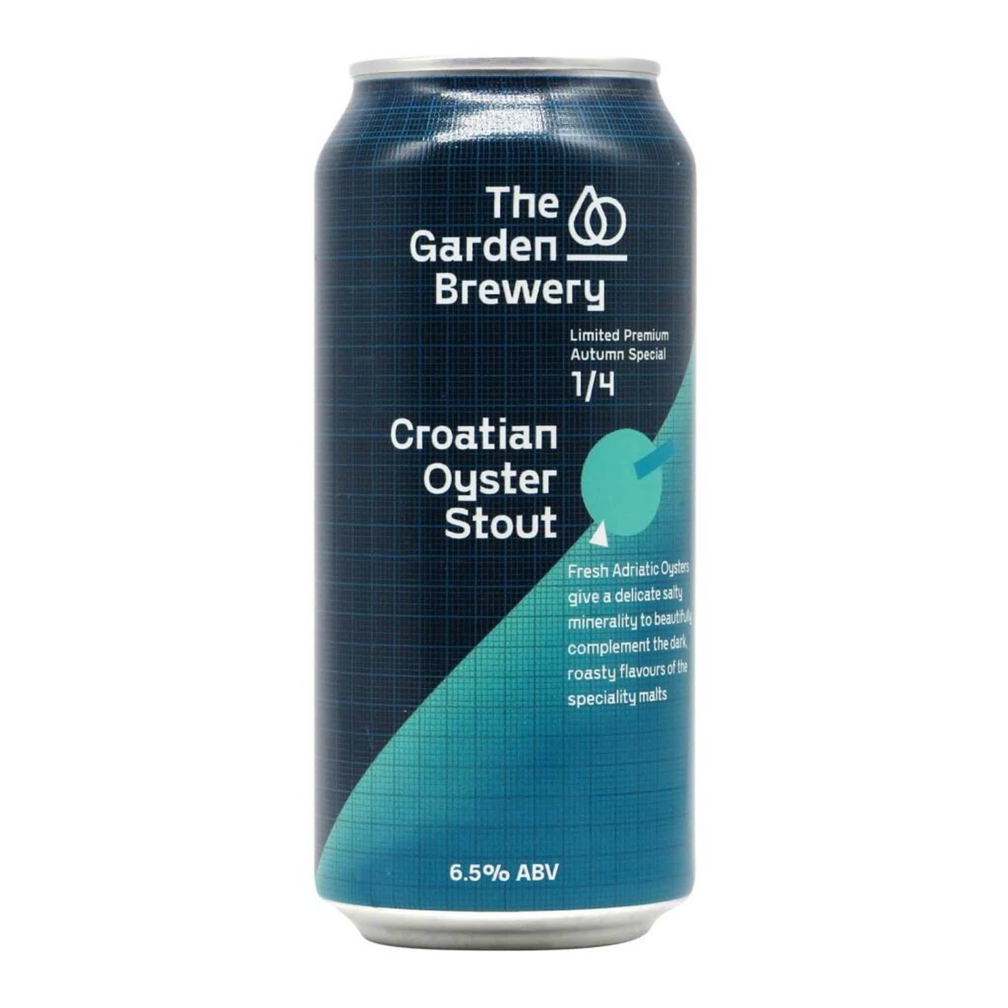 The Garden Brewery Croatian Oyster Stout 0,44l 6.5% 0.44L, Beer