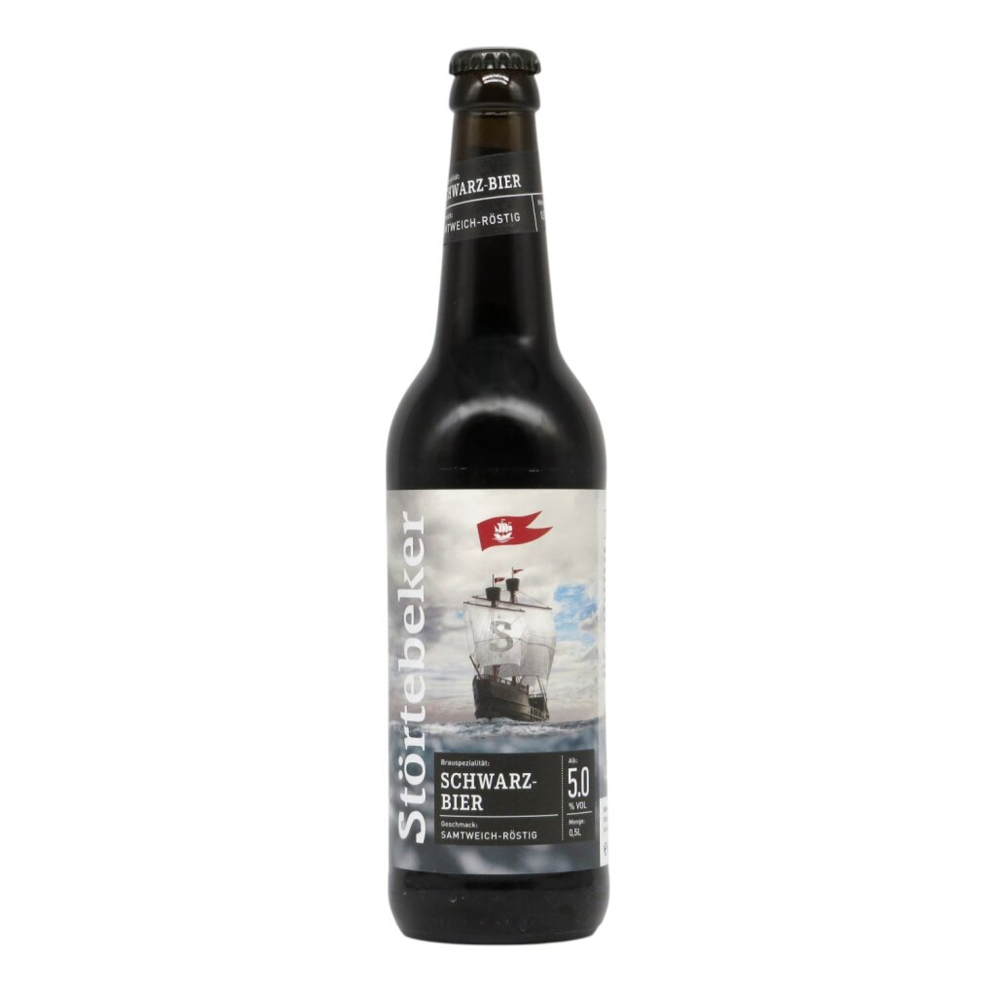 Störtebeker Schwarzbier 0,5l 5.0% 0.5L, Beer