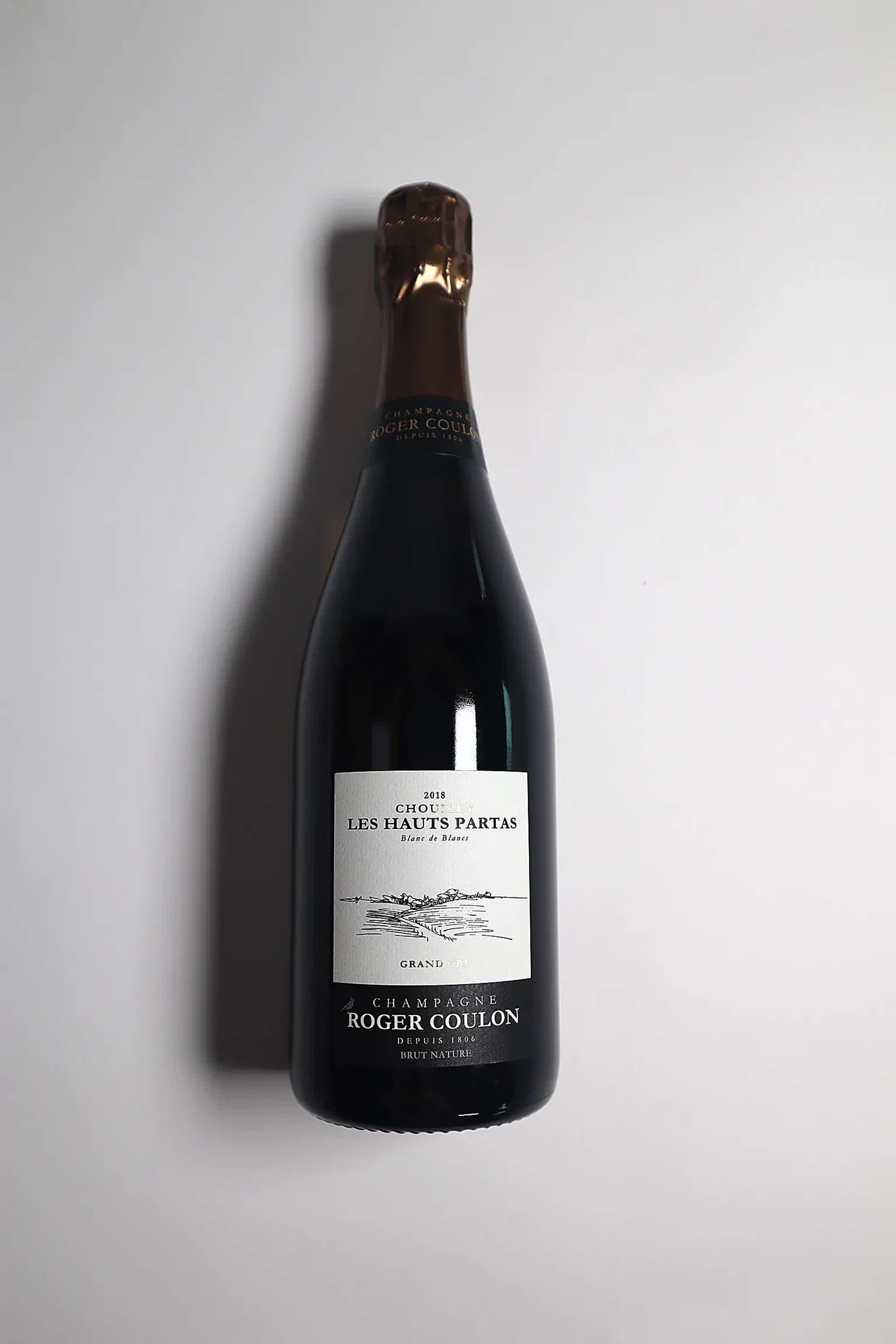 Roger Coulon, Les Hauts Partas Grand Cru Blanc de Blancs 2018 12.0% 0.75L, Sparkling Wine