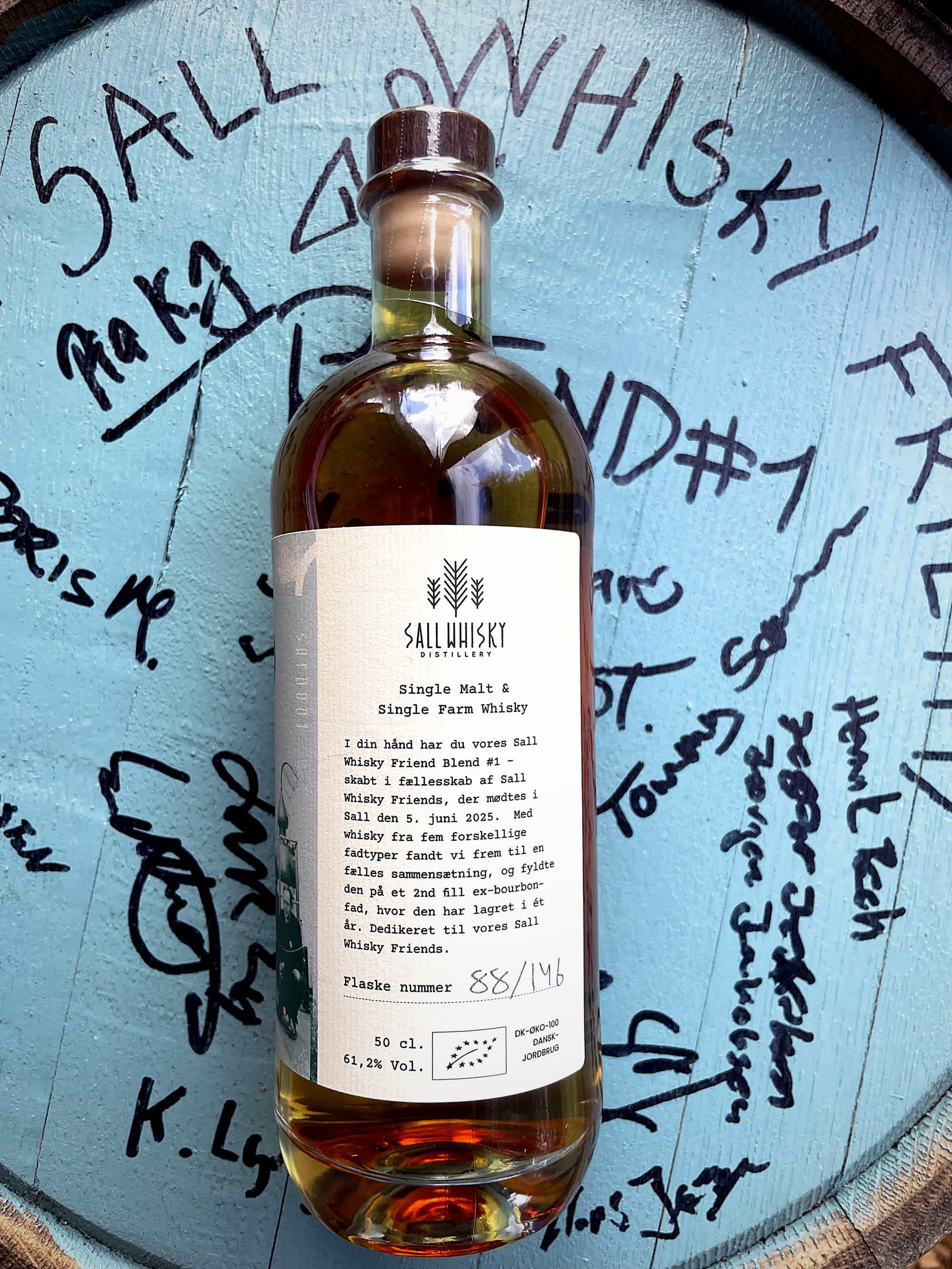 Friend Blend #1 - Single malt Whisky 61.2% 0.5L, Spirits