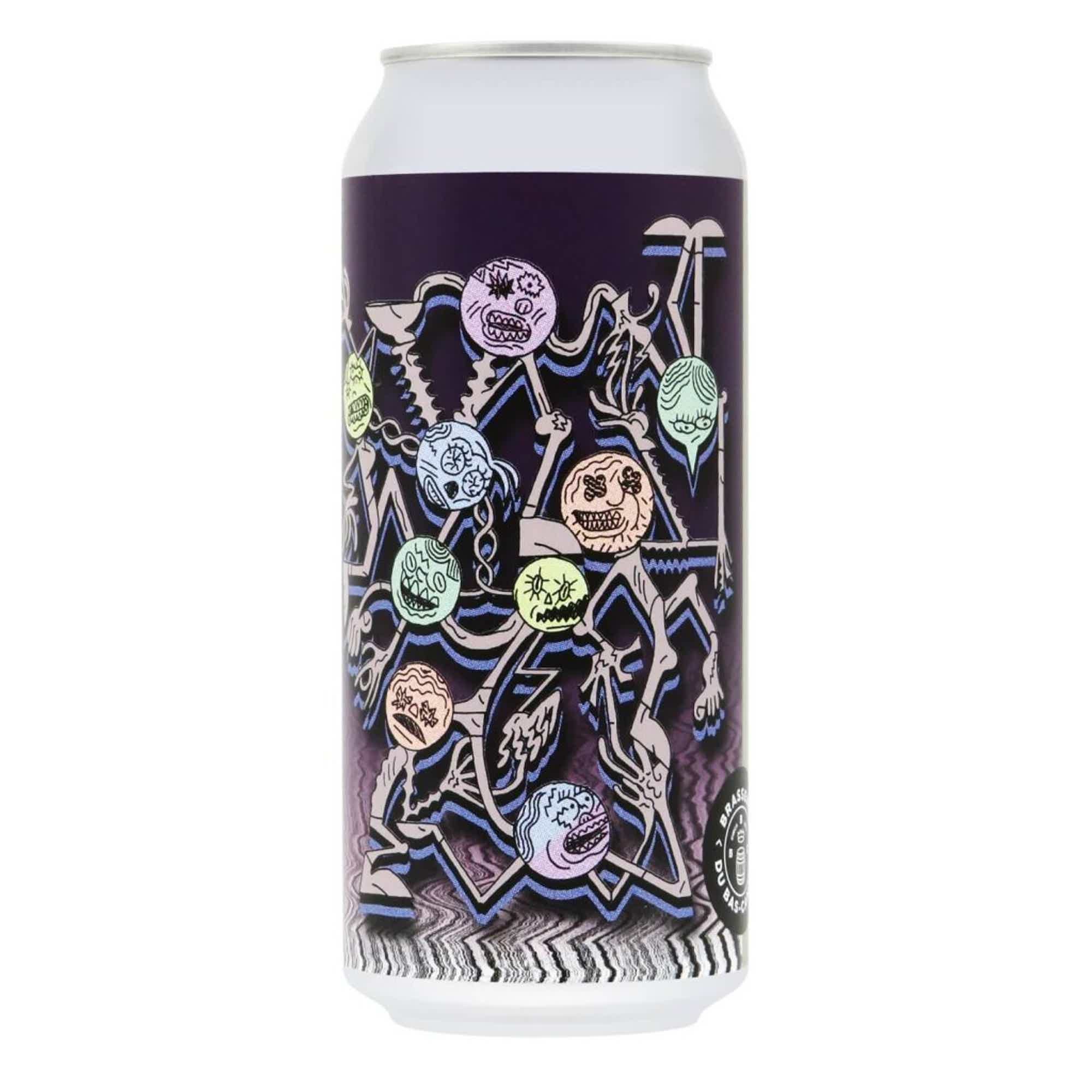 Brasserie du Bas-Canada Structure Triple New England IPA 0,473l 10.0% 0.473L, Beer