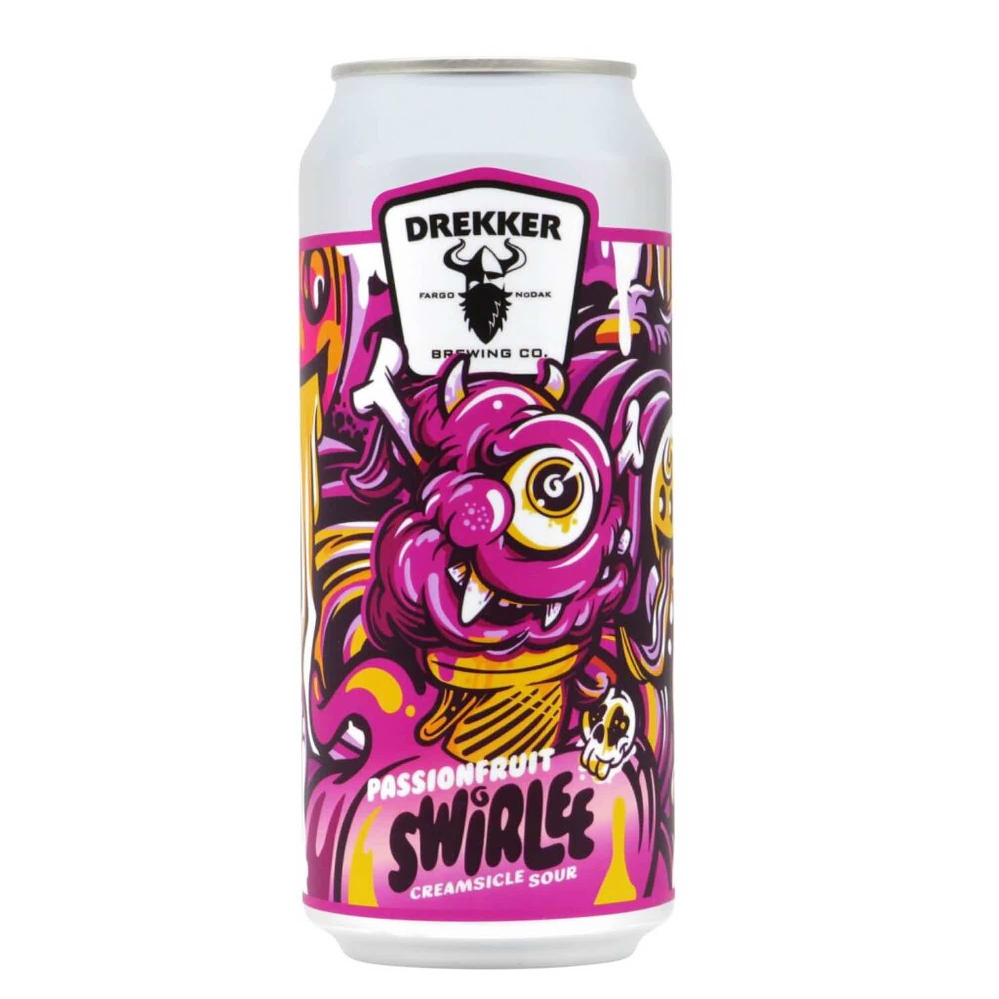Drekker Swirlee - Passionfruit Creamsicle Smoothie Pastry Sour 0,473l 6.4% 0.473L, Beer