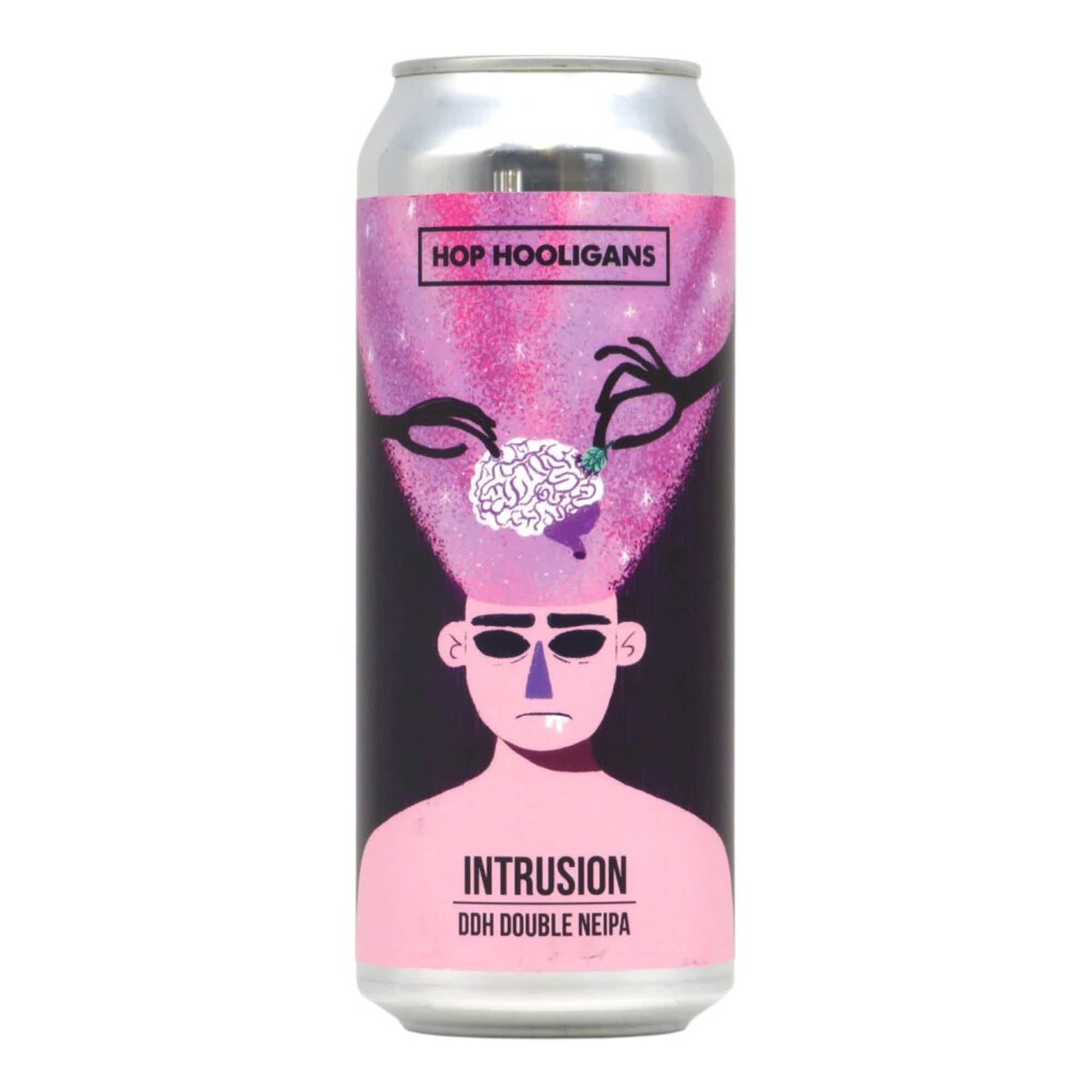 Hop Hooligans Intrusion DDH Double NEIPA 0,5l 8.0% 0.5L, Beer