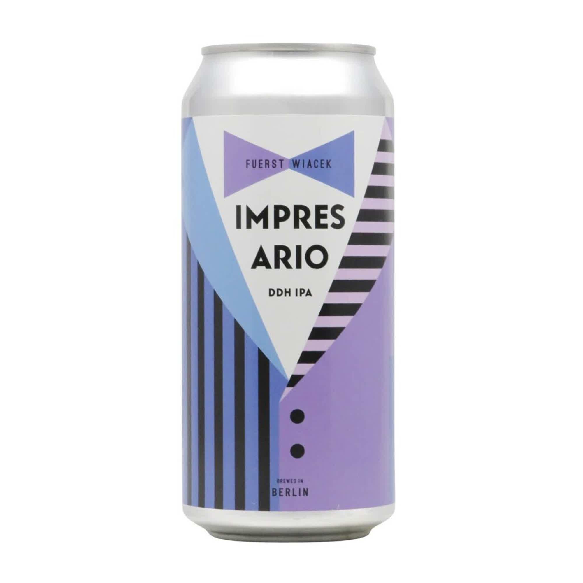 Fuerst Wiacek Impresario DDH IPA (NEW BATCH 25) 0,44l 6.8% 0.44L, Beer