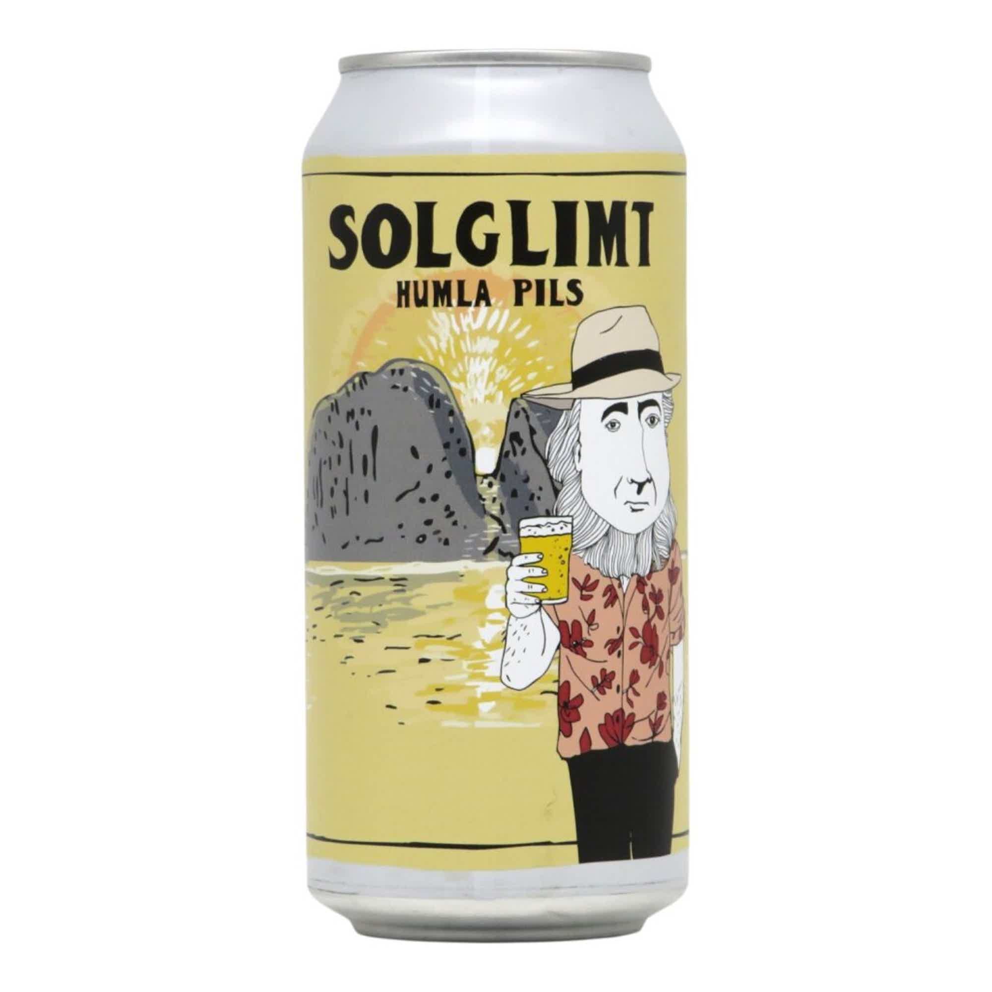 Kinn Solglimt Humla Pilsner 0,44l 4.7% 0.44L, Beer