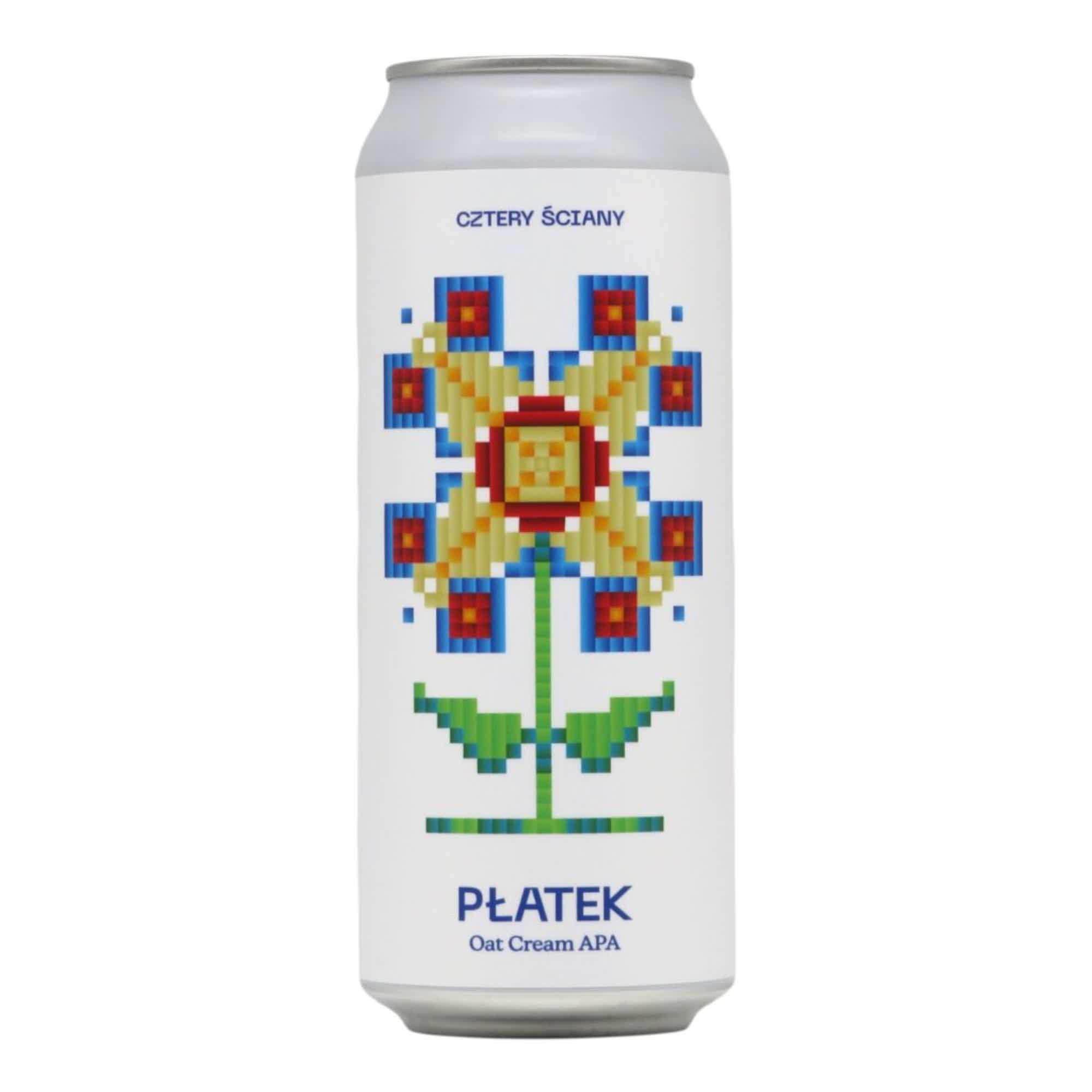 Four Walls PŁATEK Oat Cream APA 0,5l 5.4% 0.5L, Beer