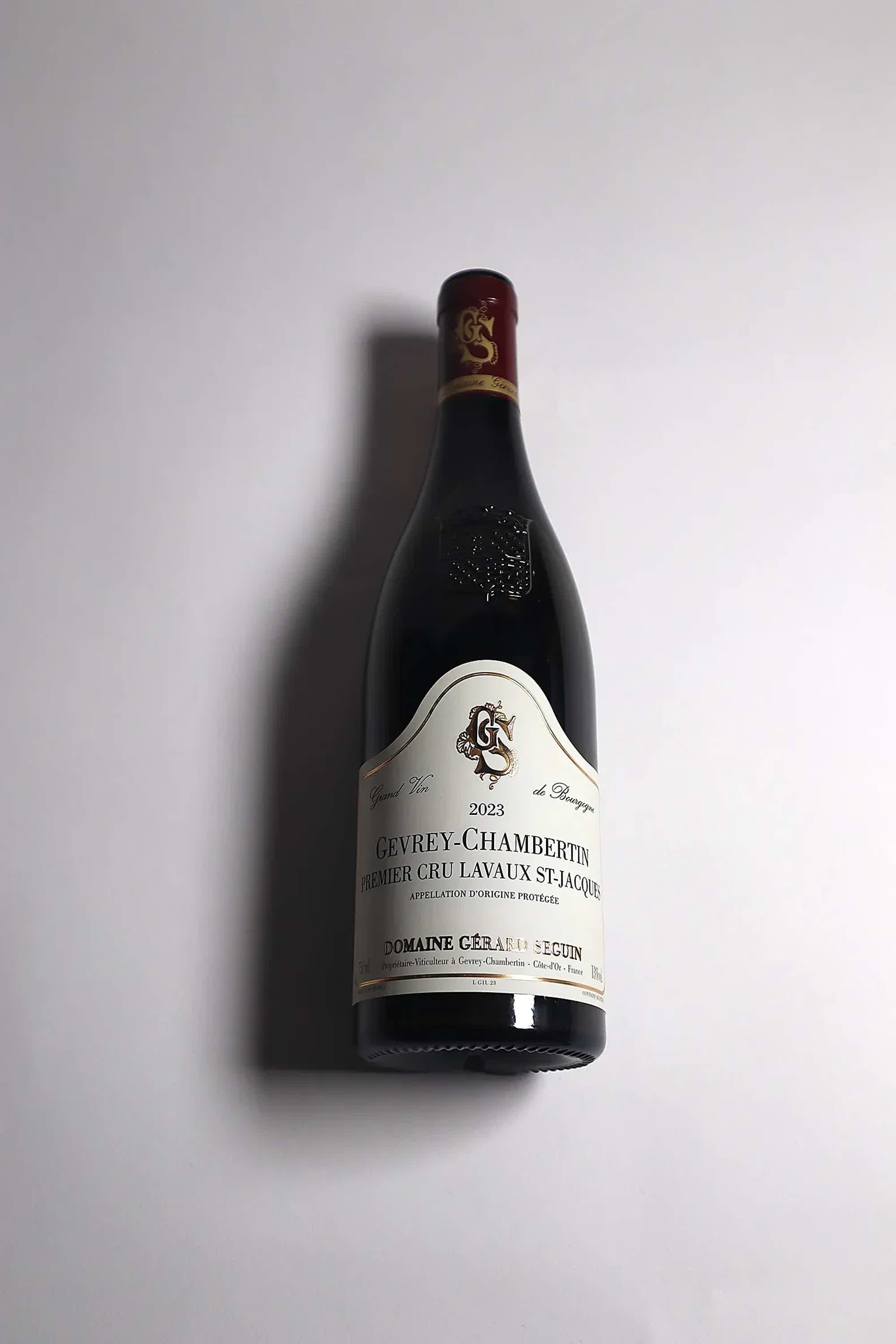 Gérard Seguin Gevrey-Chambertin 1:er Cru Lavaux St. Jacques 2023 13.0% 0.75L, Wine