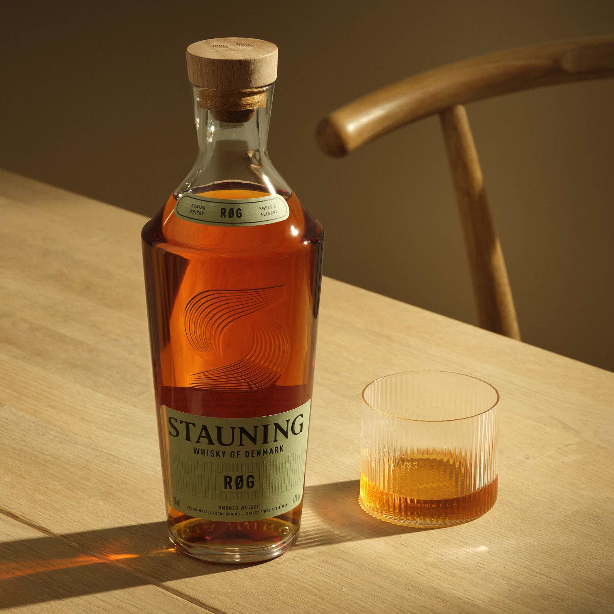 RØG | Smoked Double Malt Whisky 43.0% 0.7L, Spirits