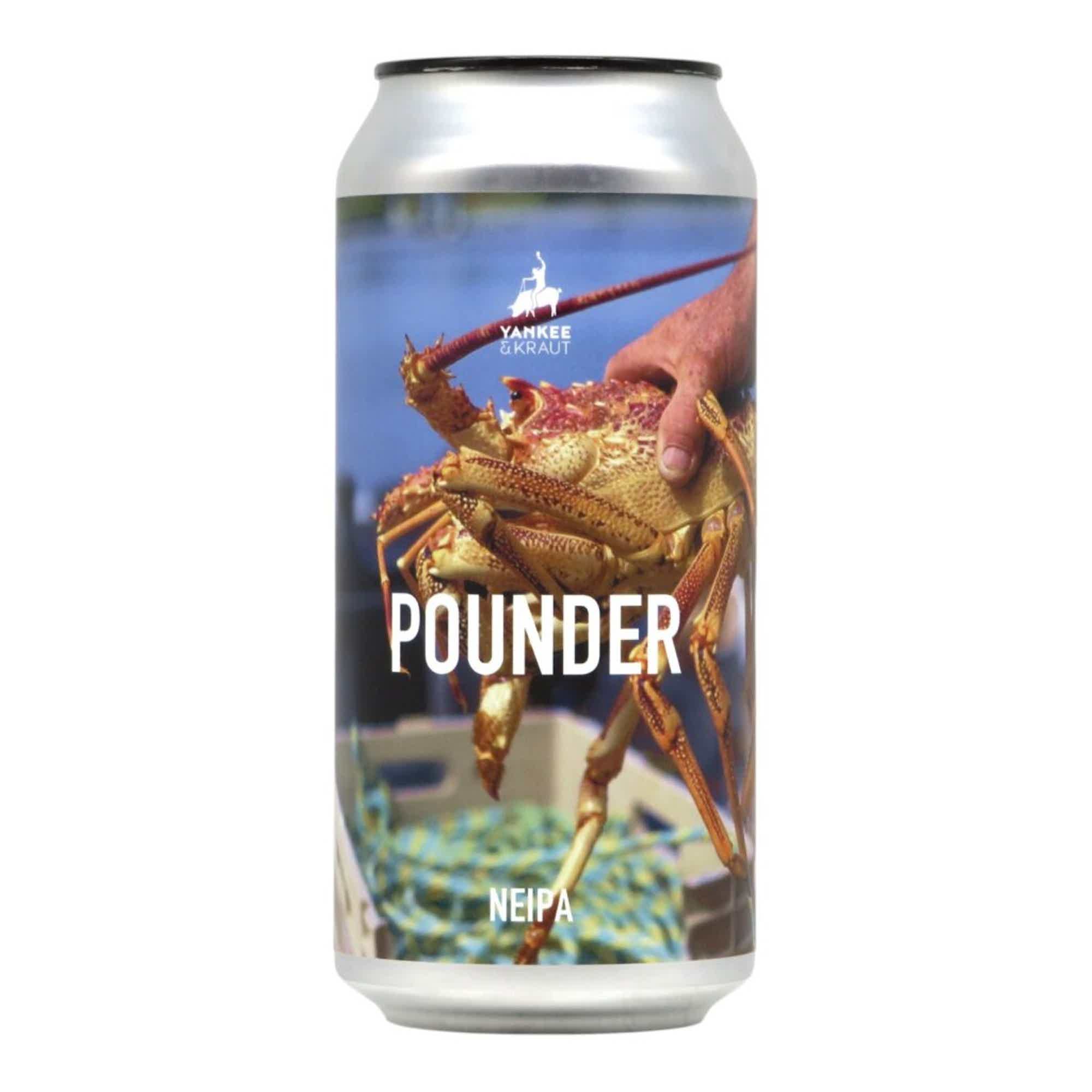 Yankee & Kraut Pounder NEIPA 0,44l 6.3% 0.44L, Beer