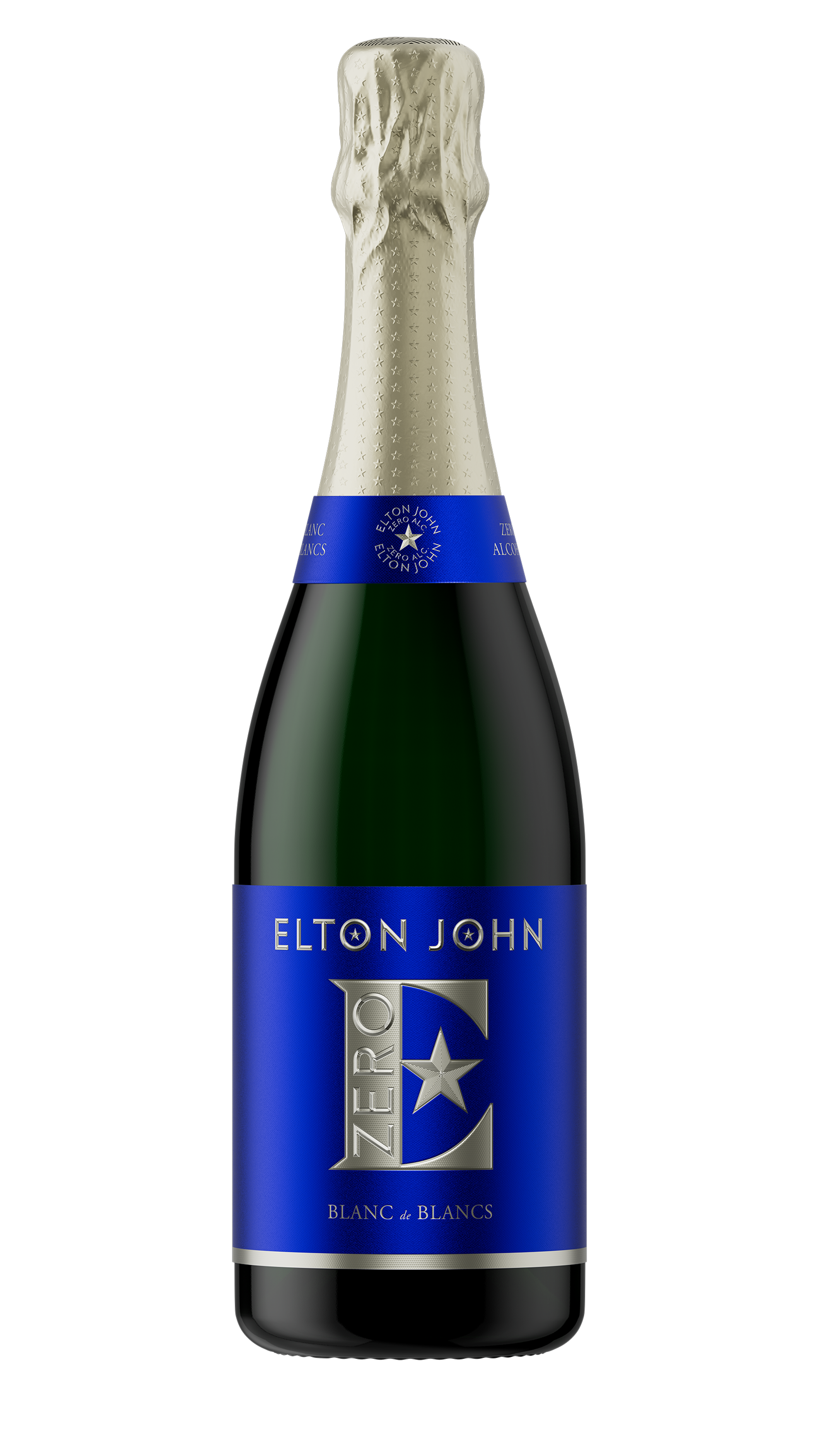 Elton John Zero Sparkling Blanc de Blancs 0,0% 75 cl 0.0% 0.75L, Non alcohol