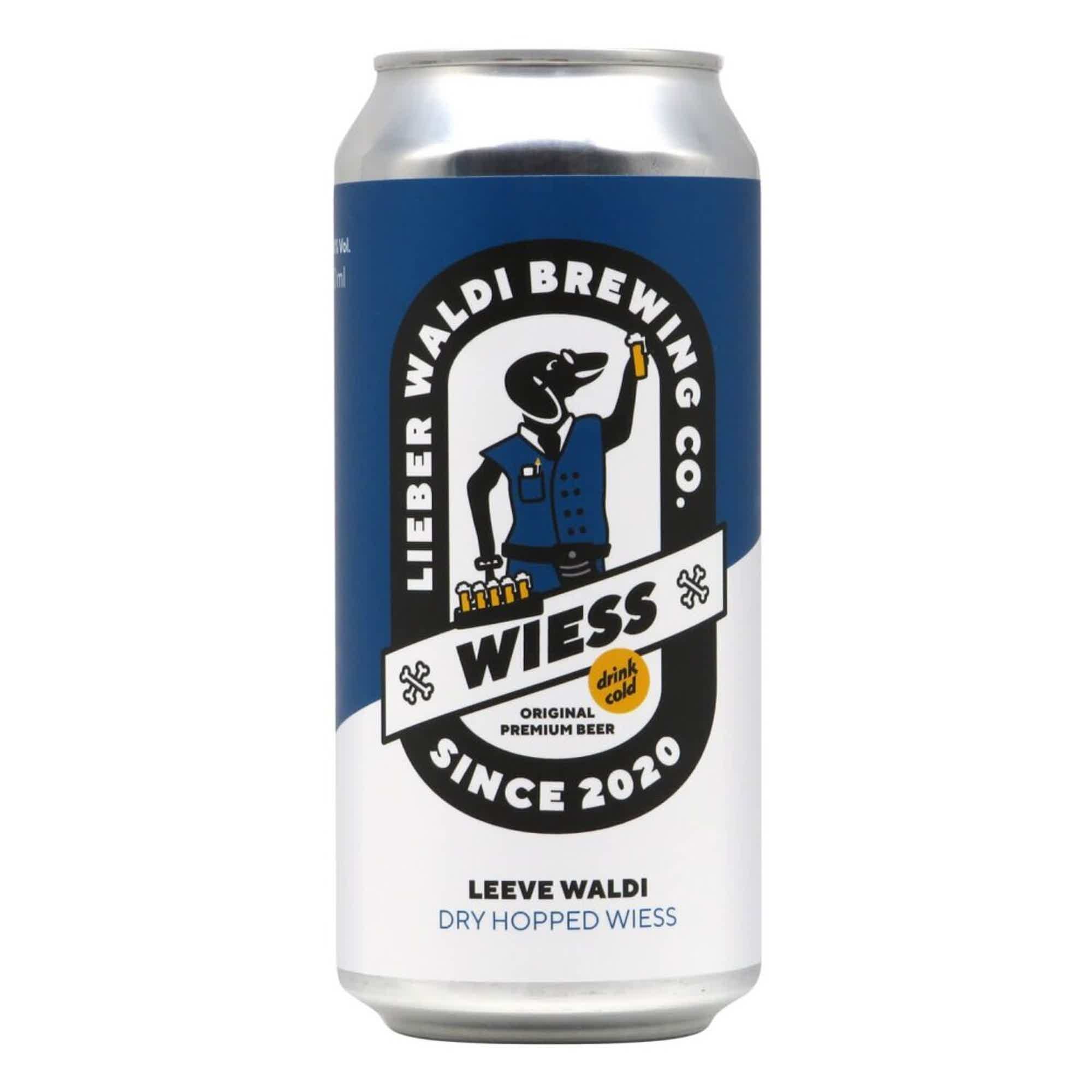 Lieber Waldi Leeve Waldi DH Wiess 0,44l 4.8% 0.44L, Beer