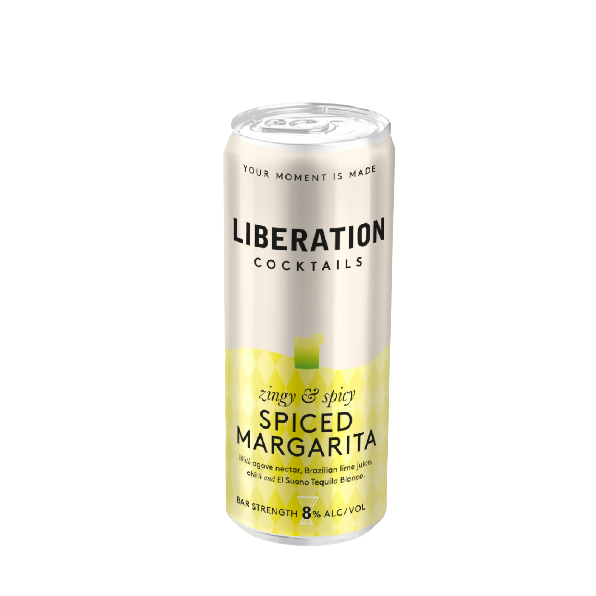 Liberation Spiced Margarita 8.0% 0.2L, Spirits