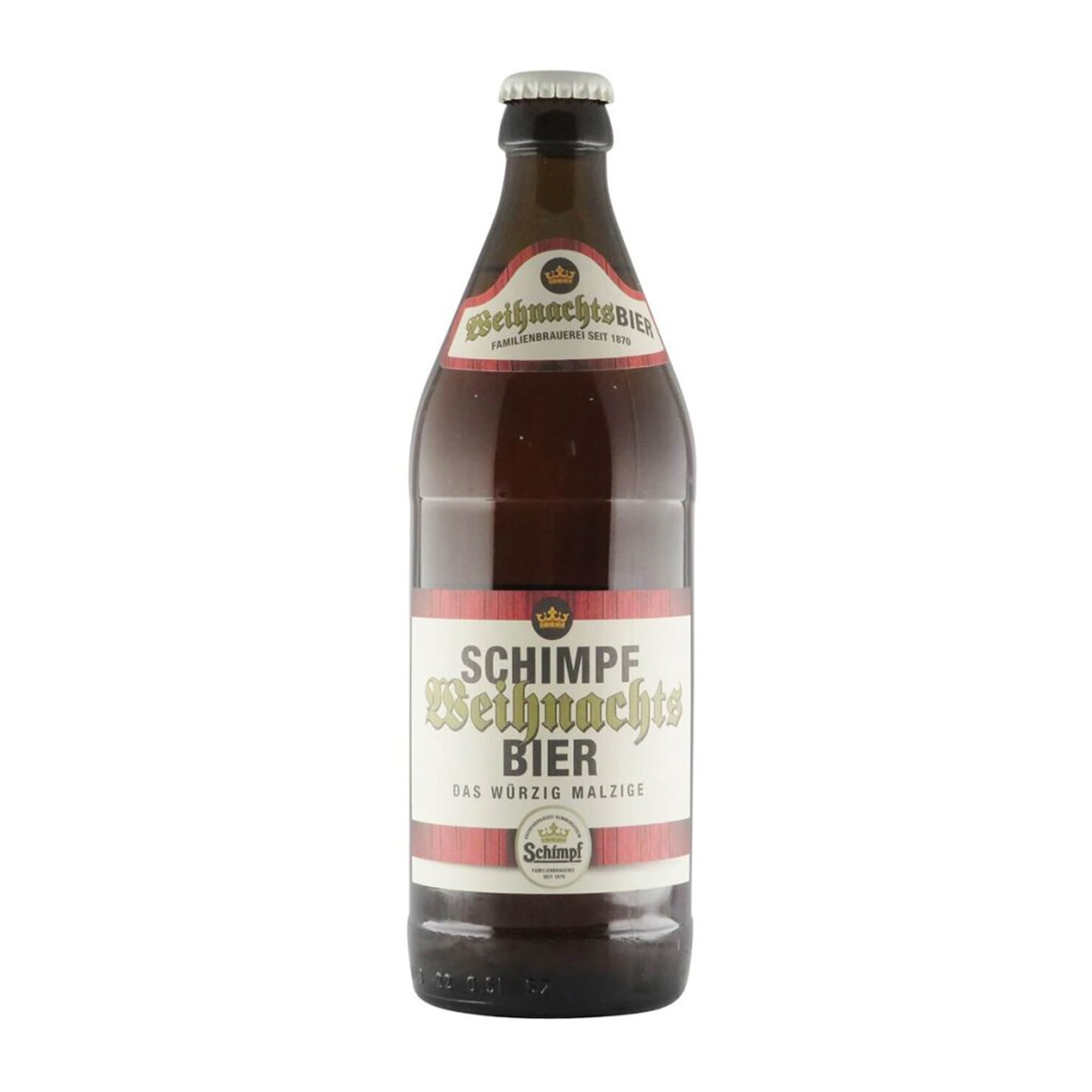 Schimpf Weihnachtsbier 0,5l 5.2% 0.5L, Beer