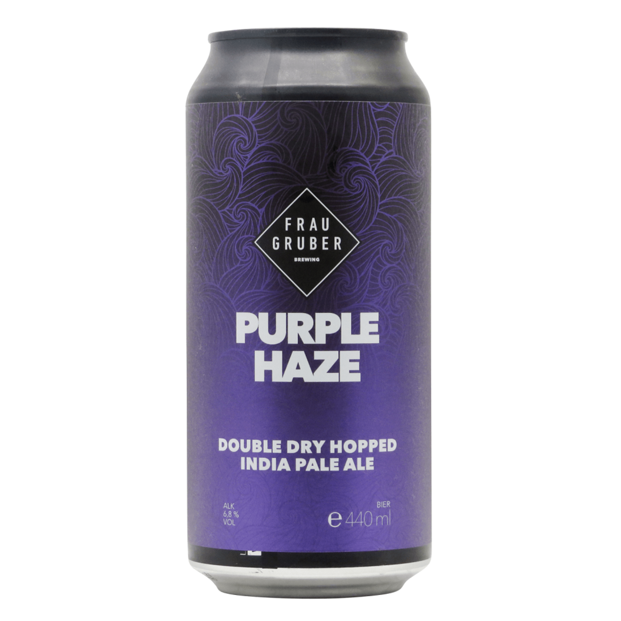 FrauGruber Purple Haze DDH Hazy IPA 0,44l 6.8% 0.44L, Beer