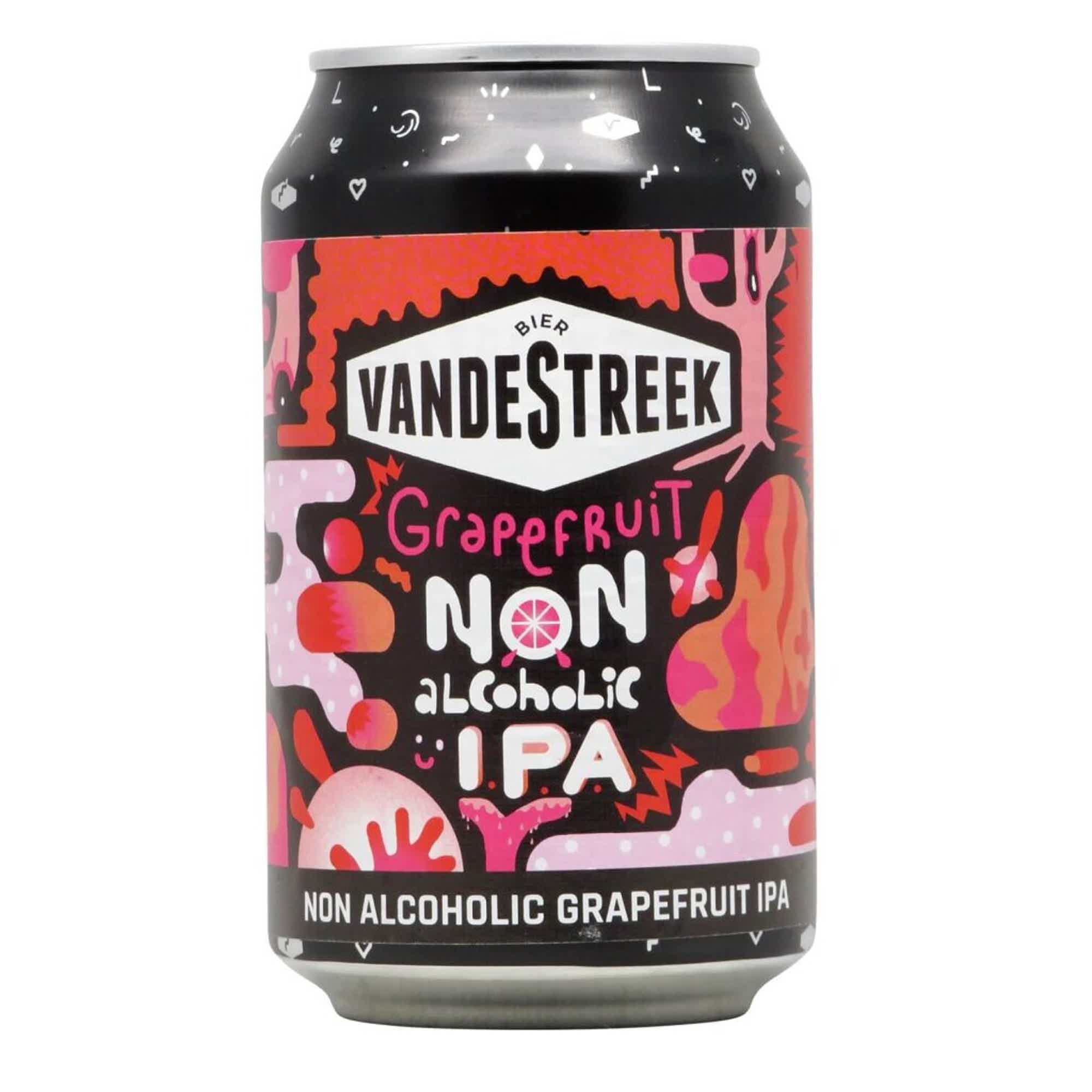 VandeStreek Grapefruit Non-Alcoholic IPA 0,33l 0.5% 0.33L, Beer