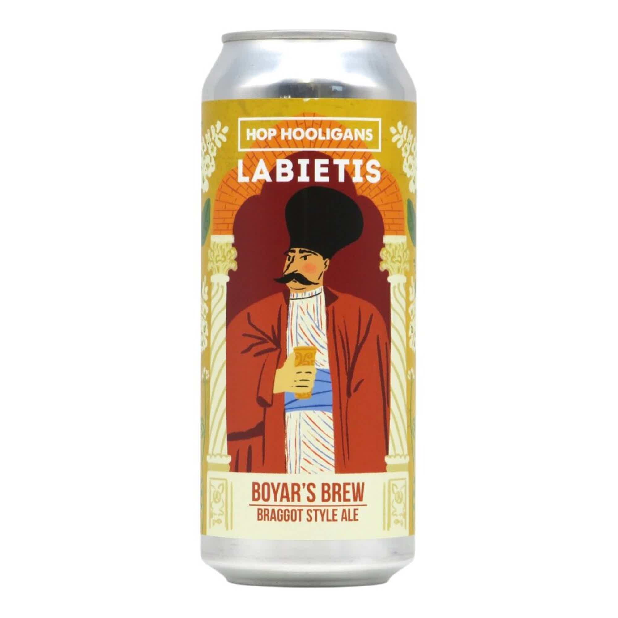 Hop Hooligans/Labietis Boyar's Brew Herbed Braggot Style Ale 0,5l 7.0% 0.5L, Beer